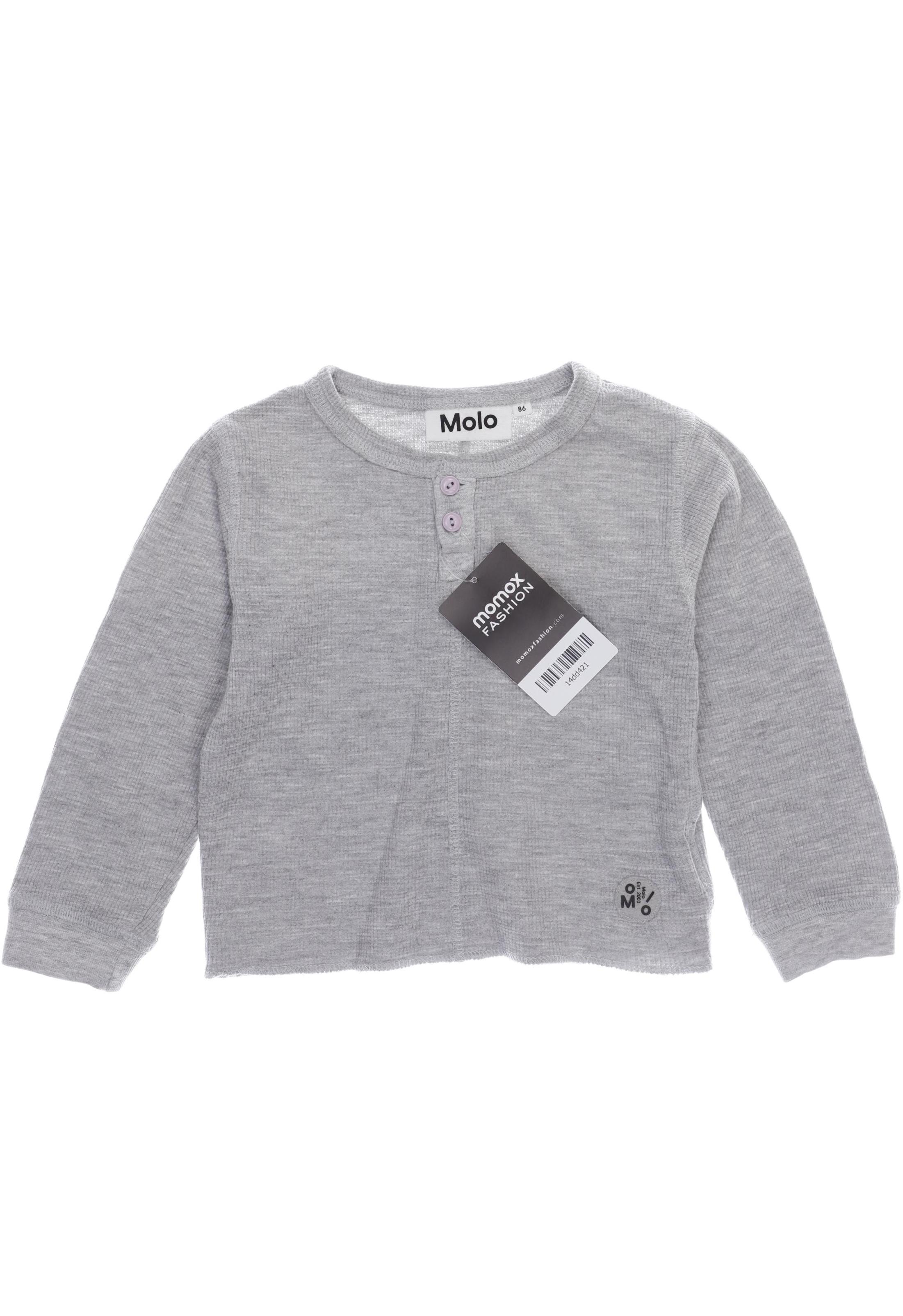 

molo Herren Langarmshirt, grau, Gr. 86