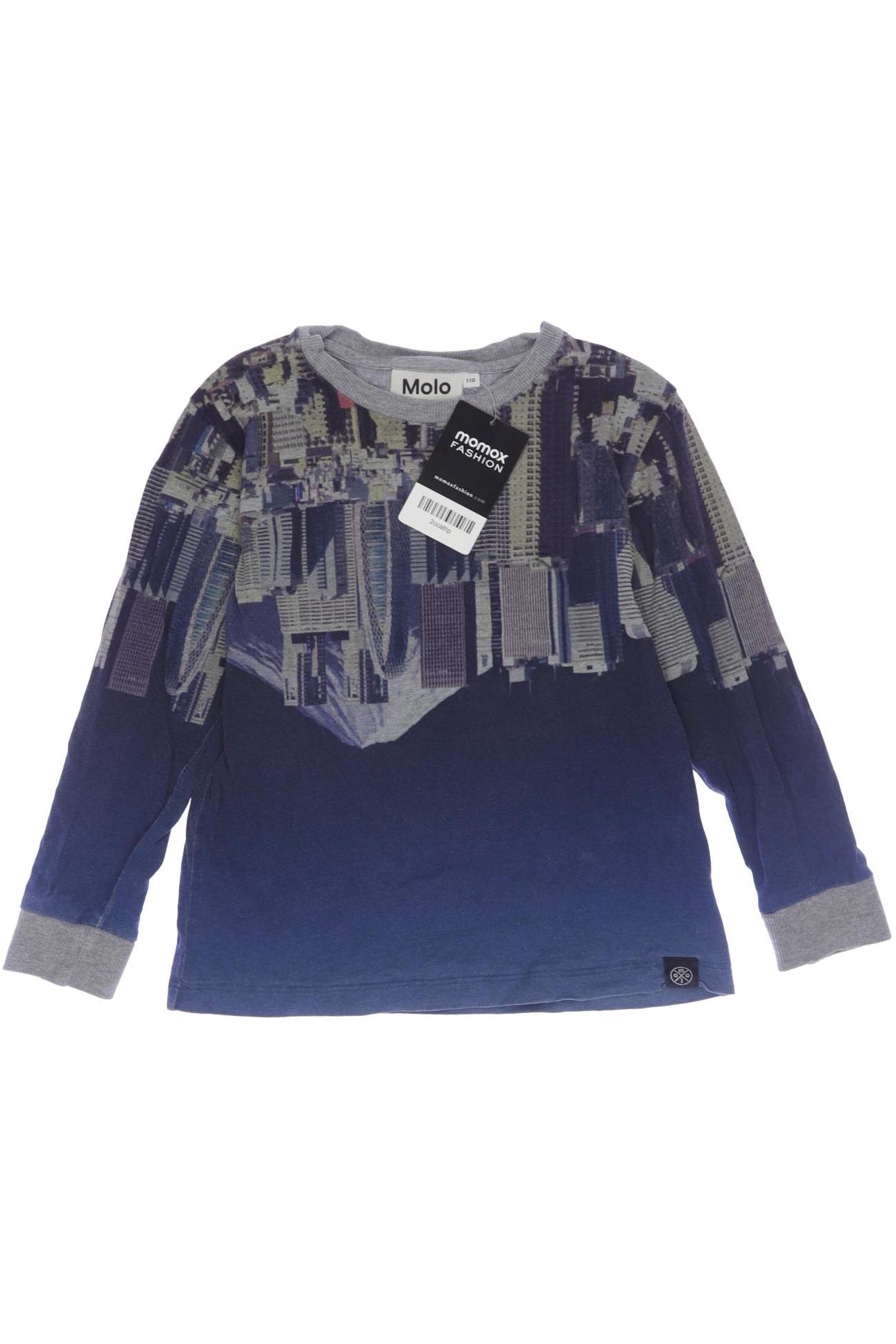 

molo Herren Langarmshirt, marineblau, Gr. 110