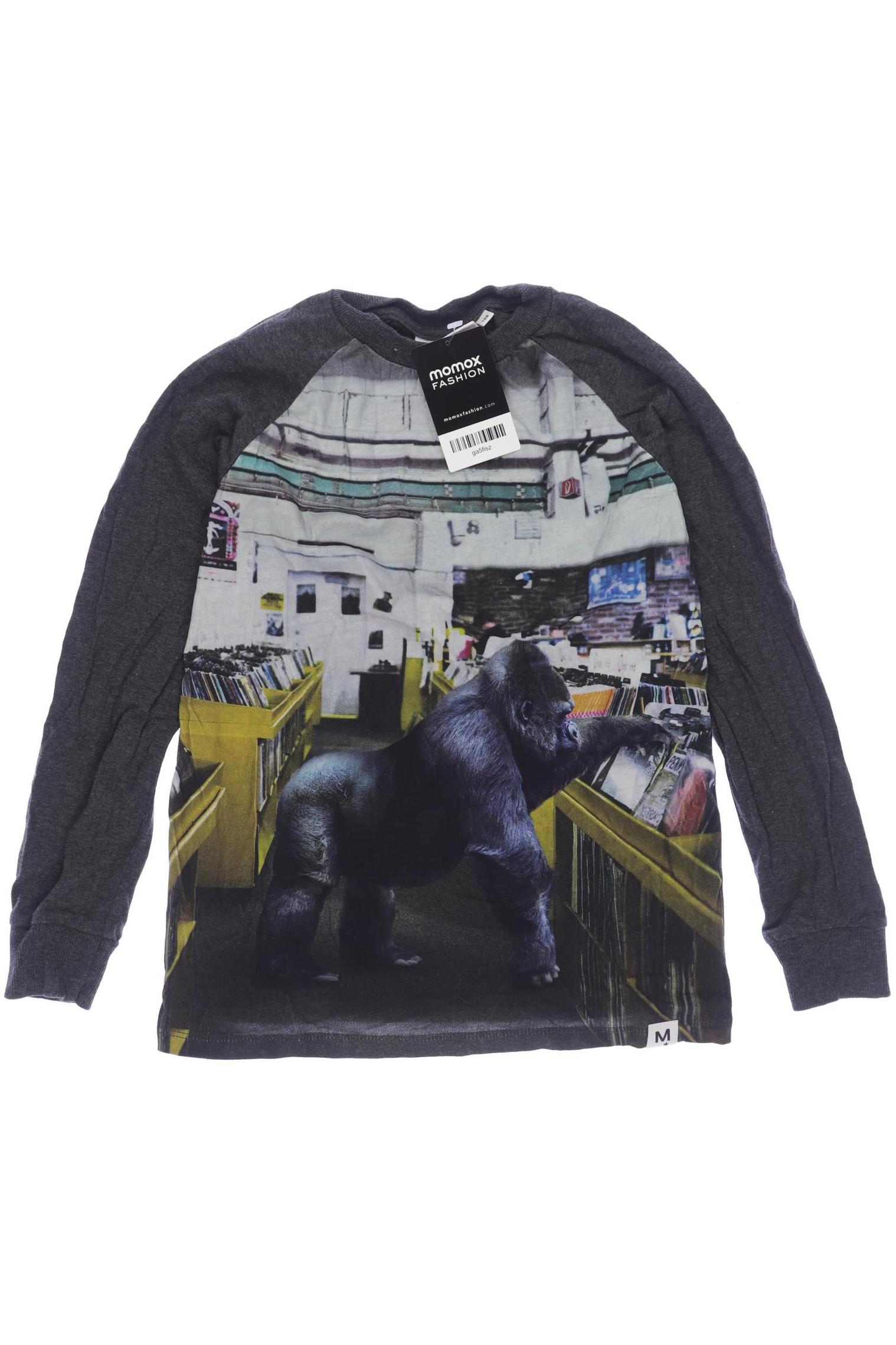 

molo Herren Langarmshirt, grau, Gr. 128