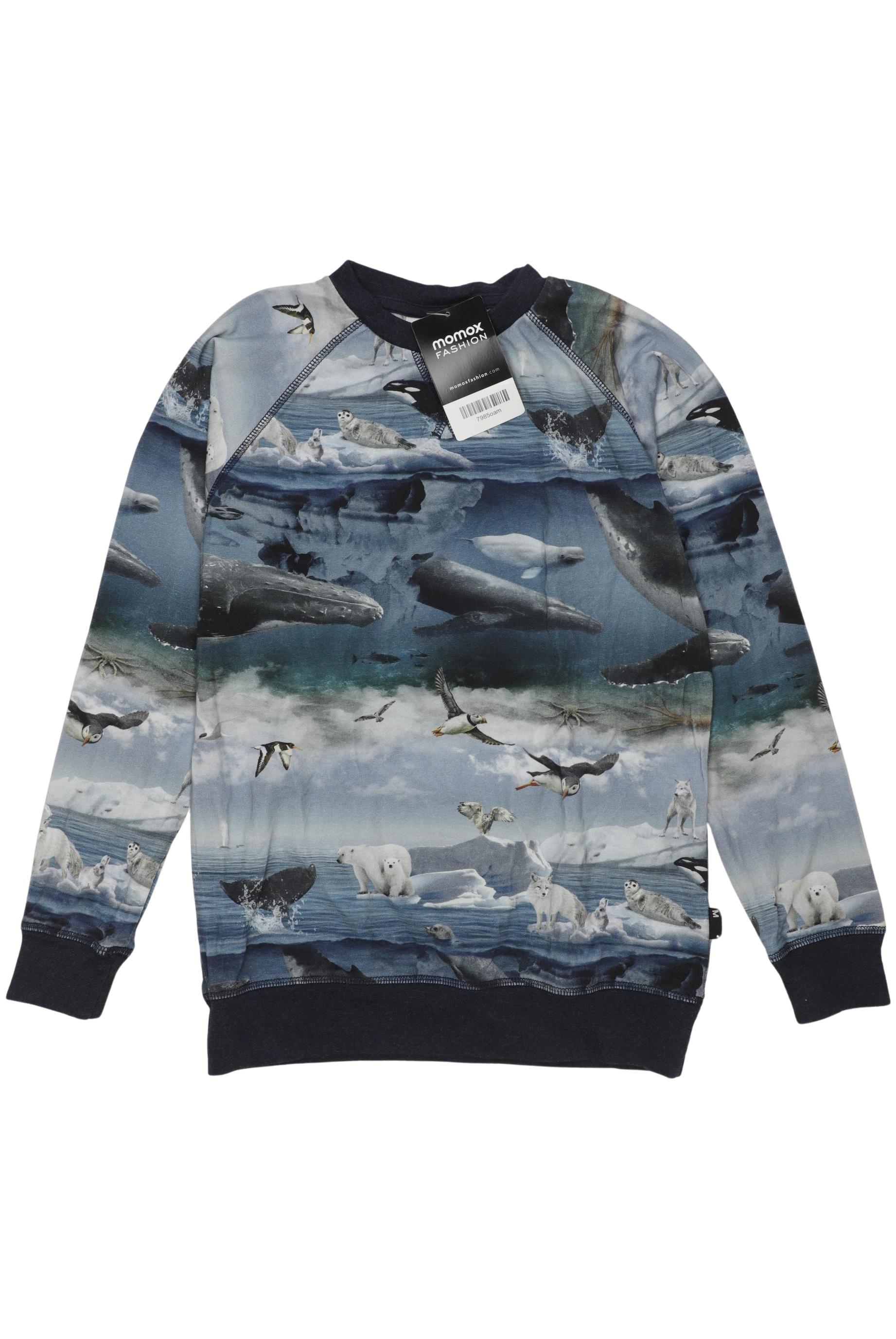 

molo Jungen Langarmshirt, marineblau, Gr. 140