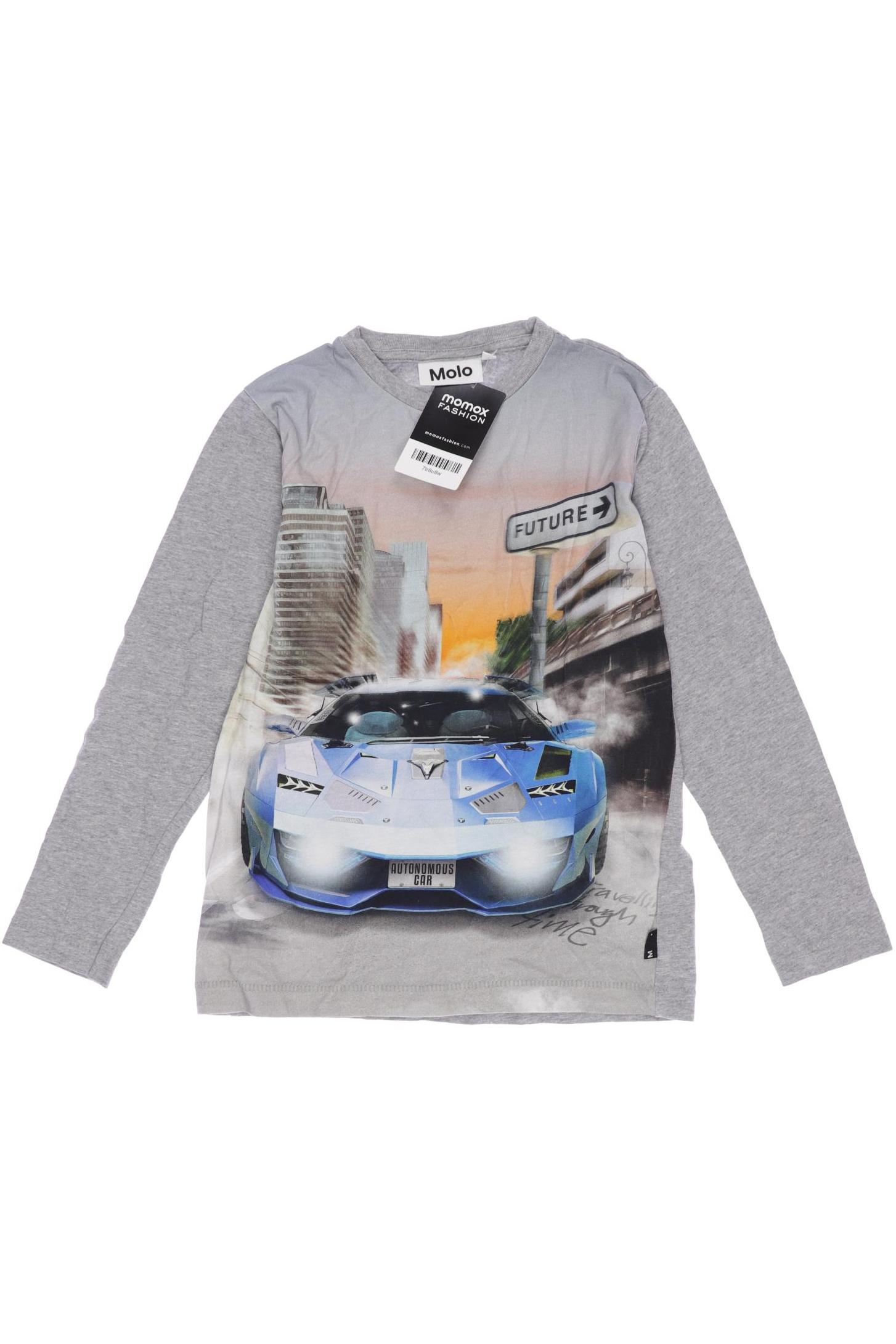 

molo Herren Langarmshirt, grau, Gr. 122