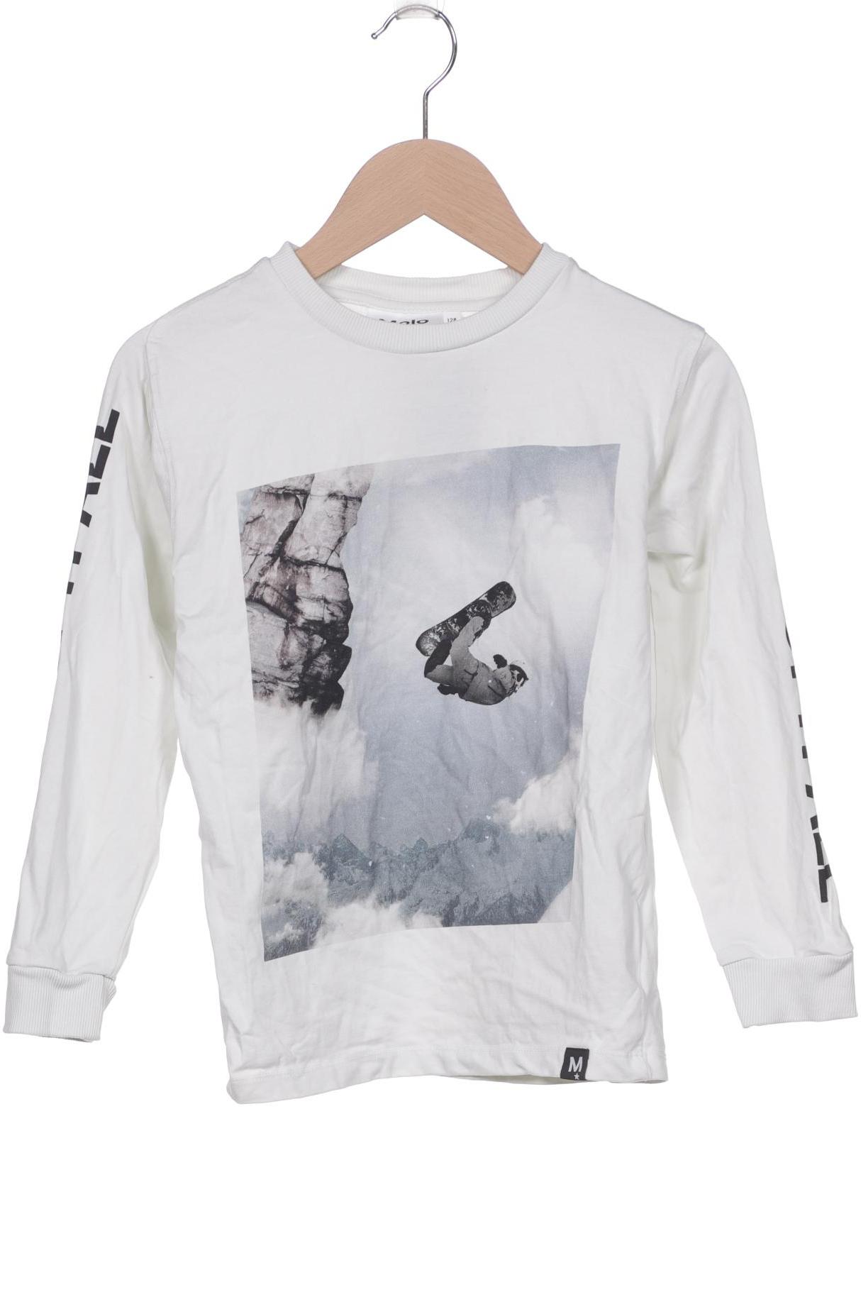

molo Jungen Langarmshirt, weiß