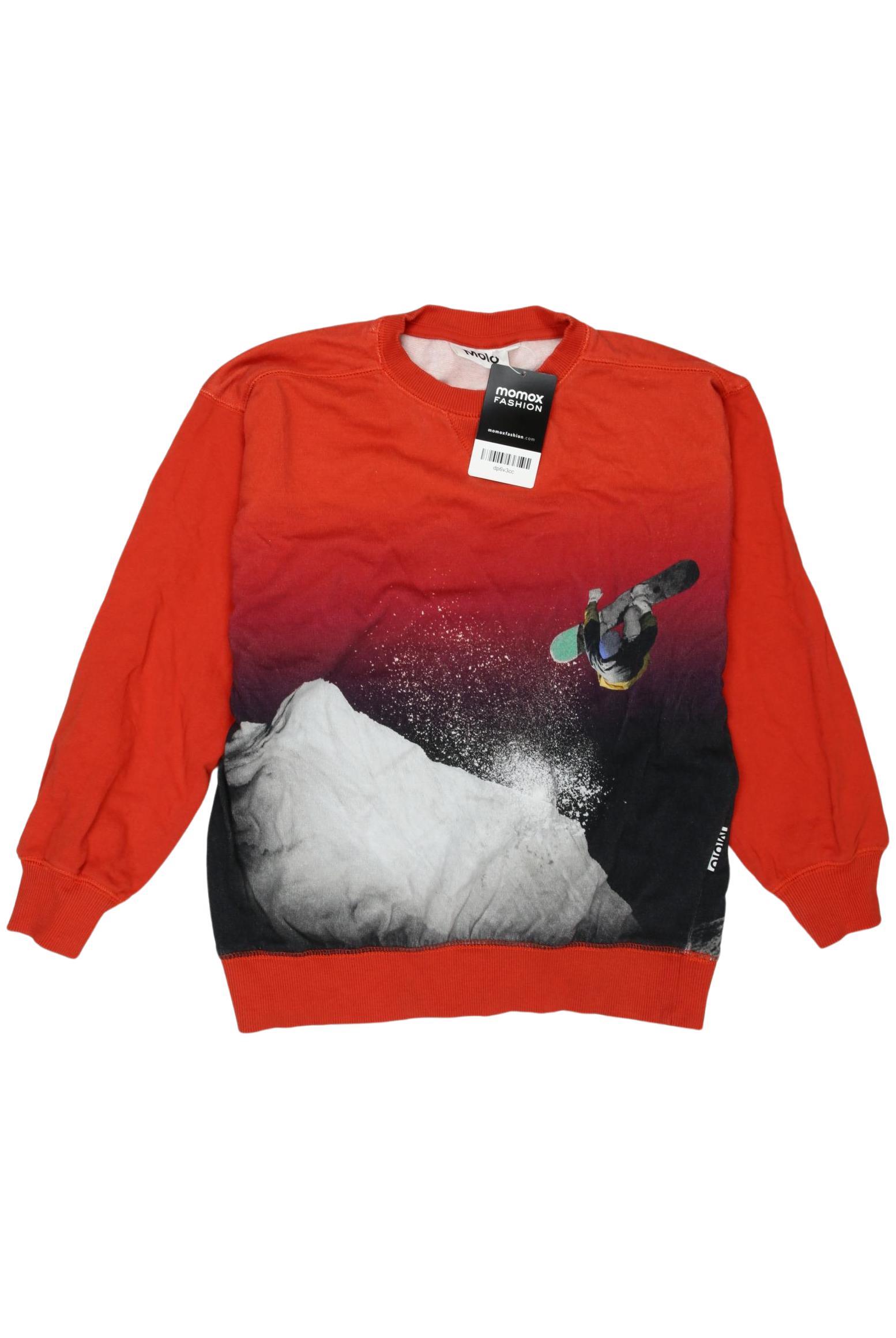 

molo Herren Langarmshirt, rot, Gr. 140