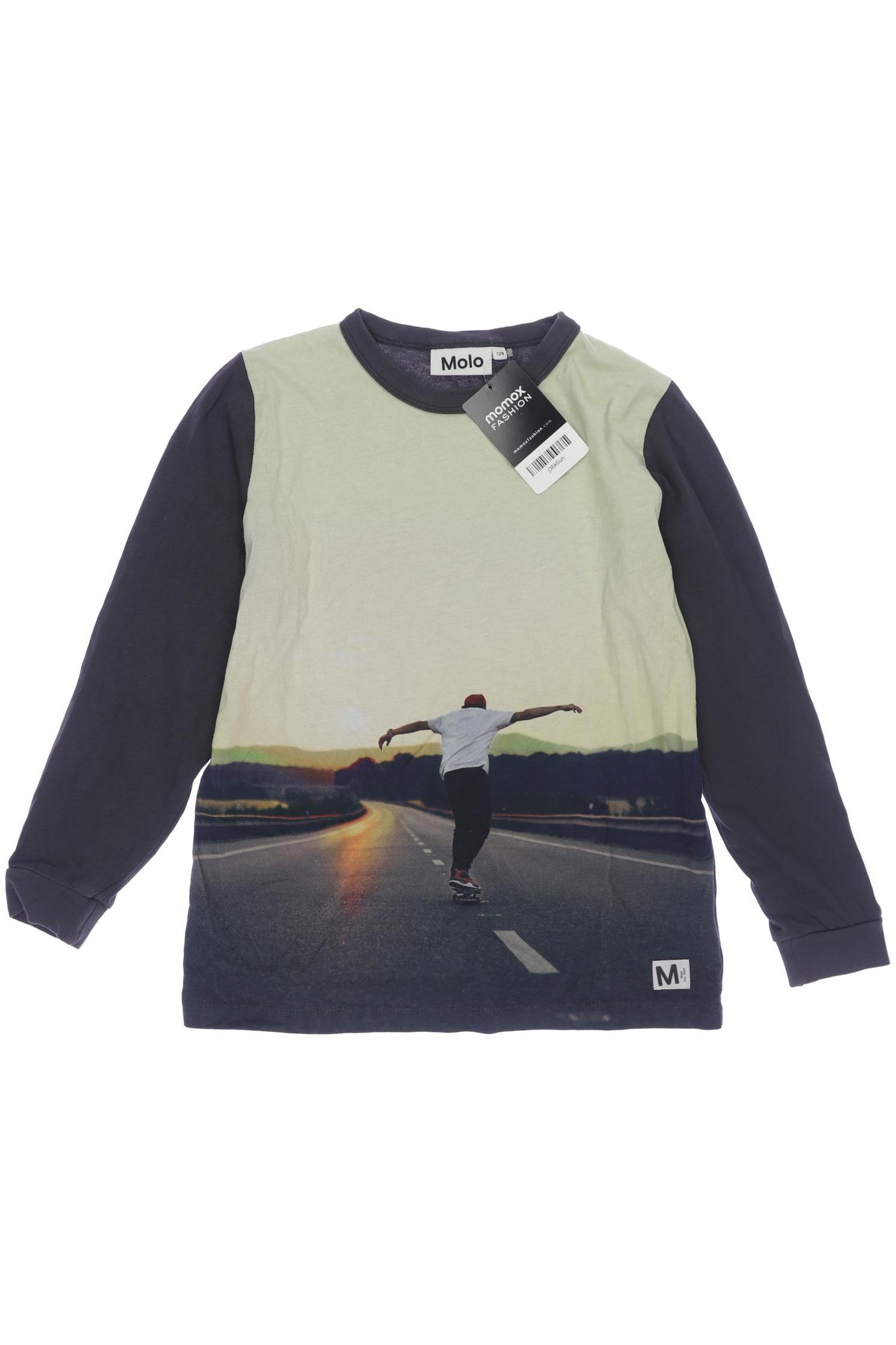 

molo Herren Langarmshirt, grau, Gr. 128