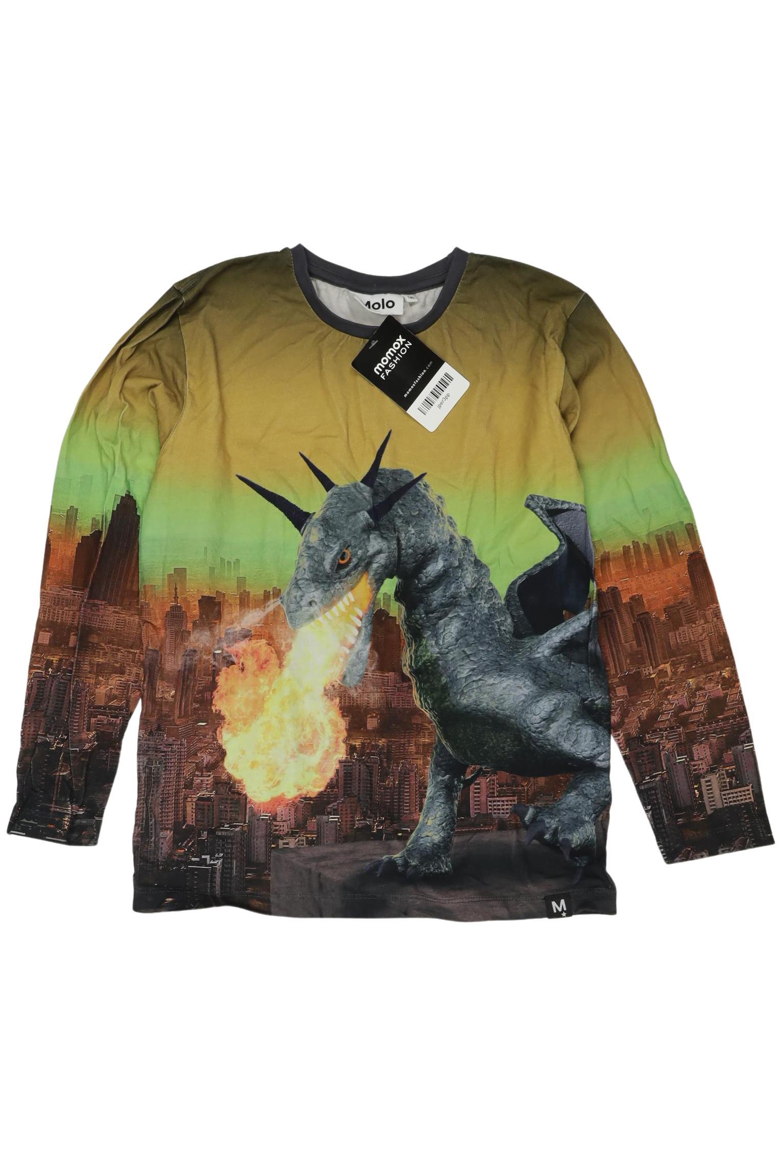 

molo Jungen Langarmshirt, mehrfarbig, Gr. 140