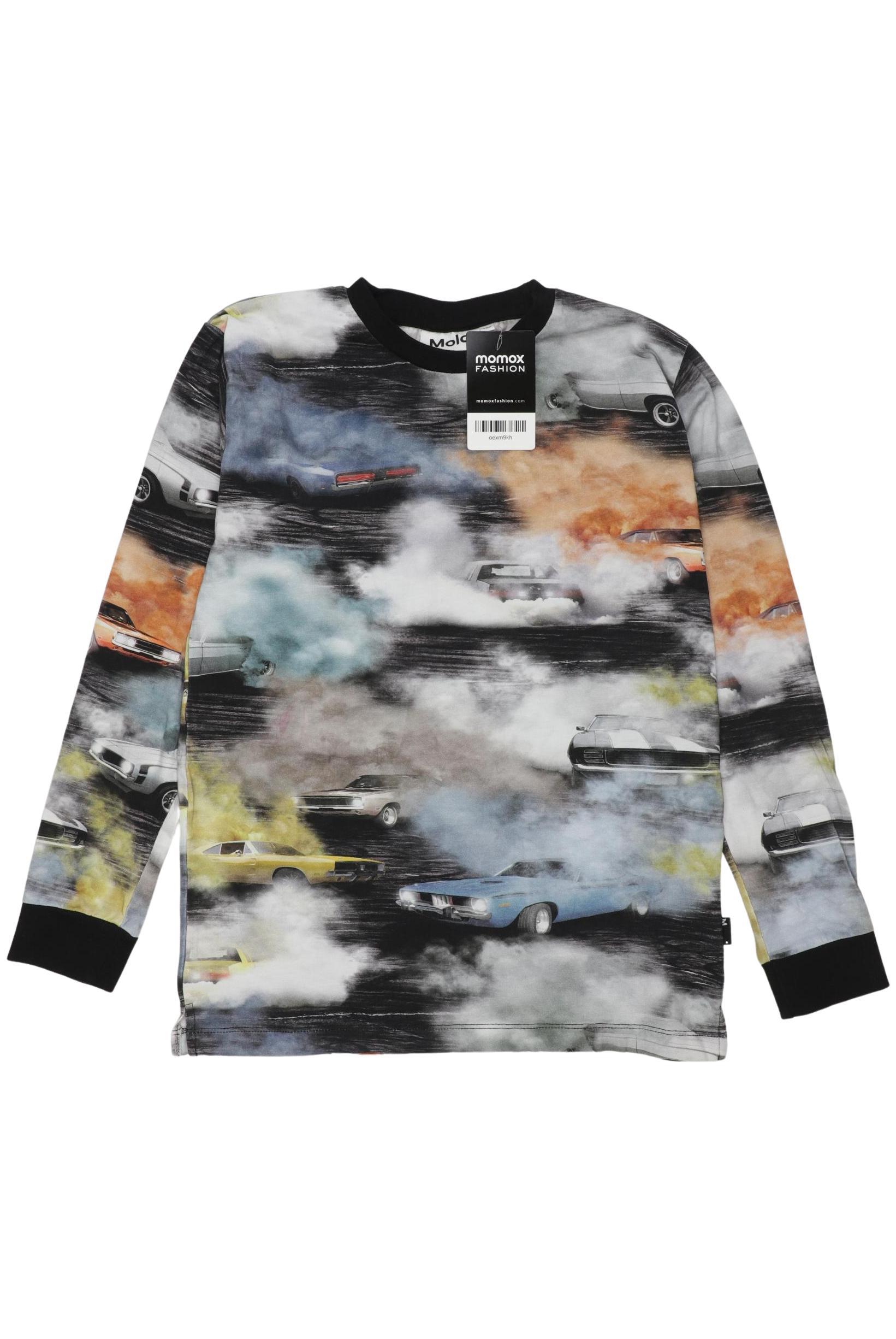 

molo Jungen Langarmshirt, schwarz, Gr. 140