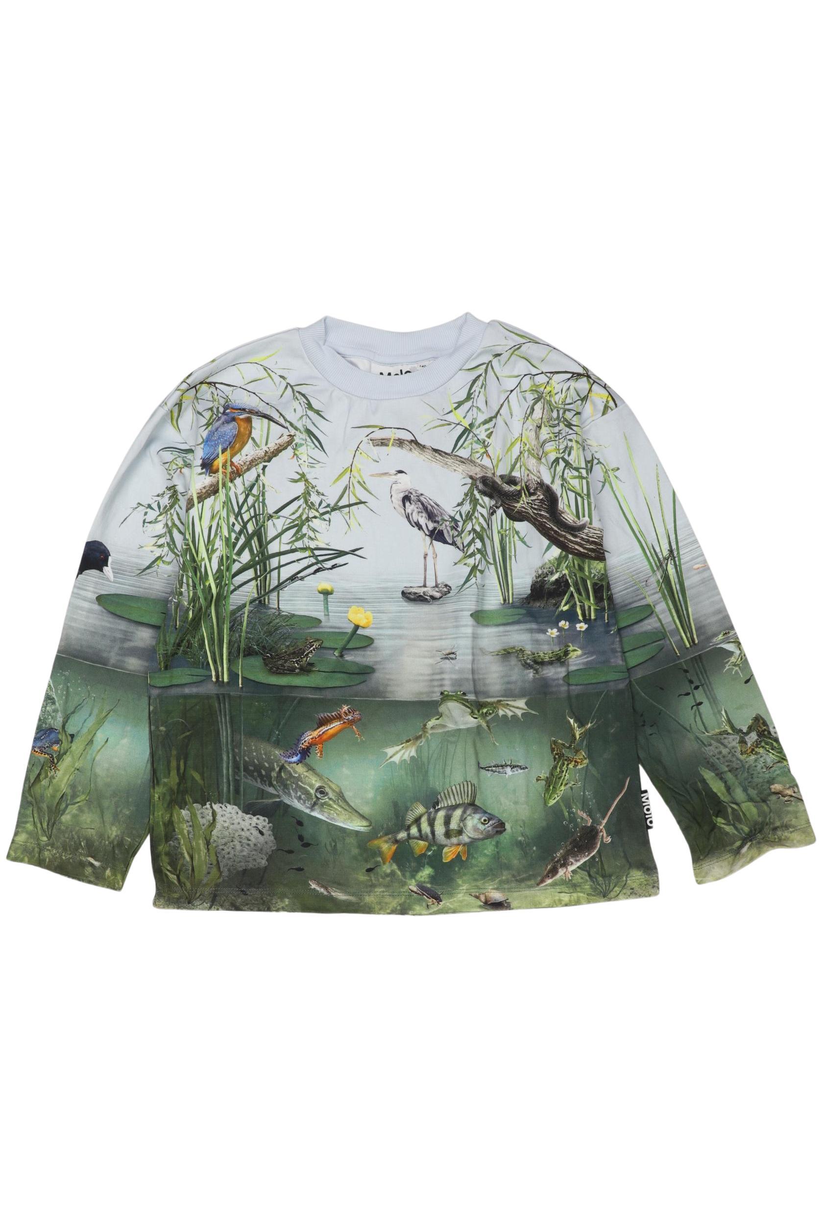 

molo Jungen Langarmshirt, hellblau, Gr. 140