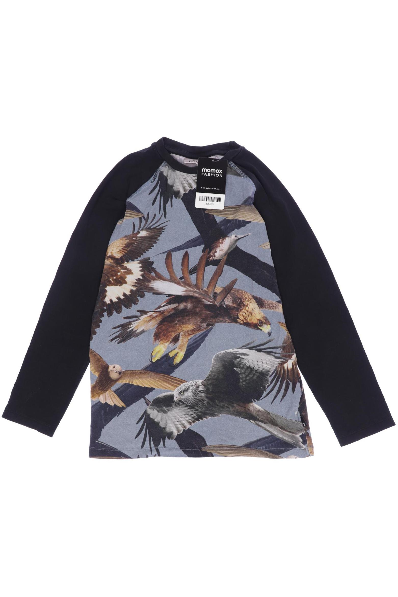 

molo Herren Langarmshirt, blau, Gr. 140