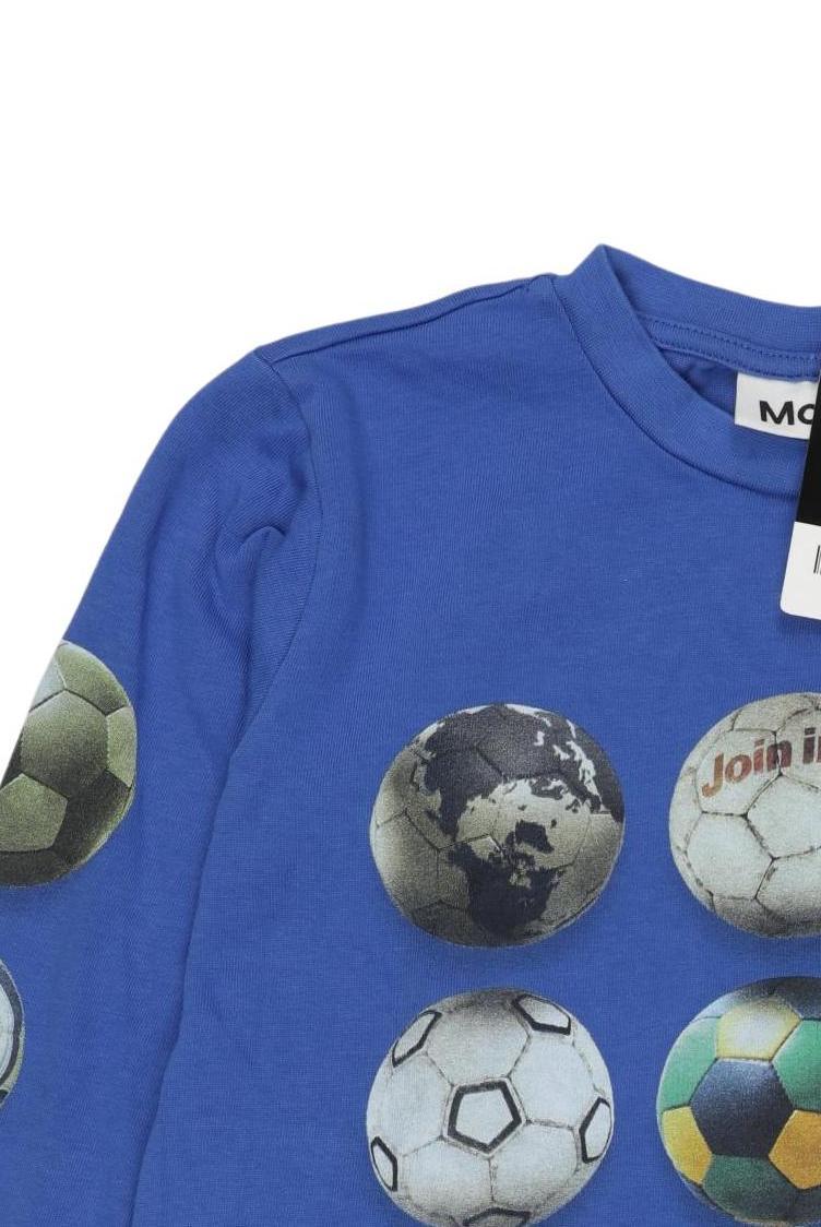 Thumbnail - molo Jungen Langarmshirt, blau, Gr. 140