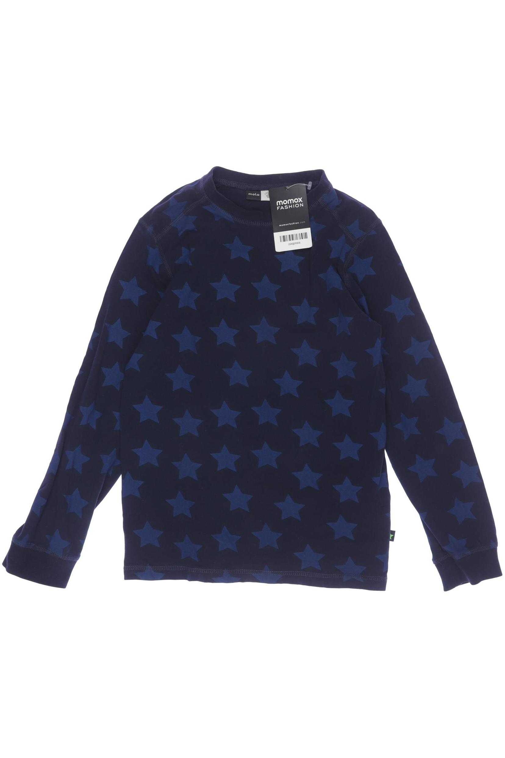 

molo Herren Langarmshirt, marineblau, Gr. 134/140