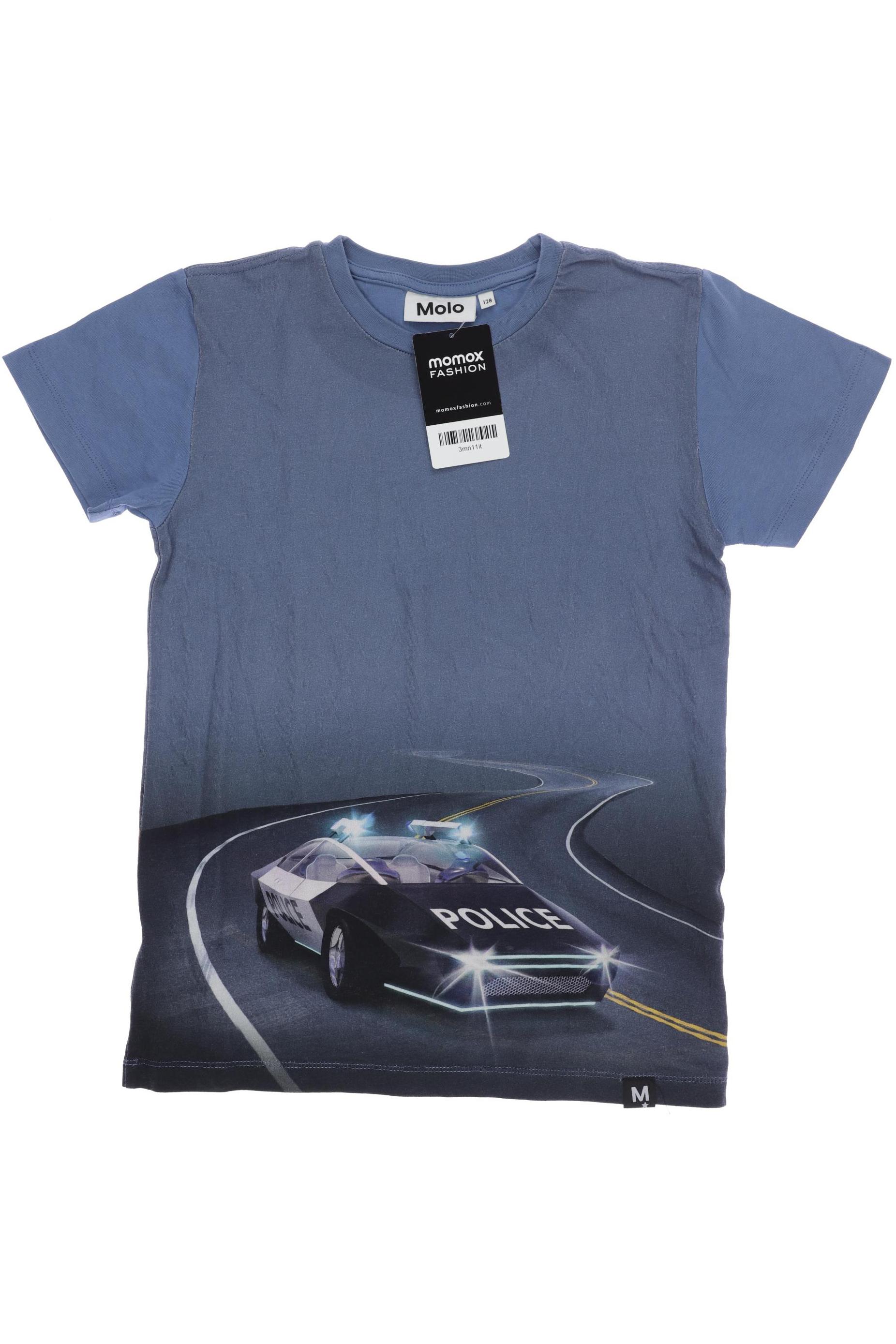 

molo Herren T-Shirt, blau, Gr. 128