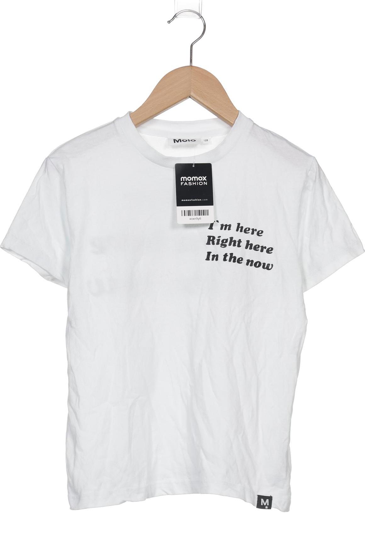 

molo Jungen T-Shirt, weiß, Gr. 128