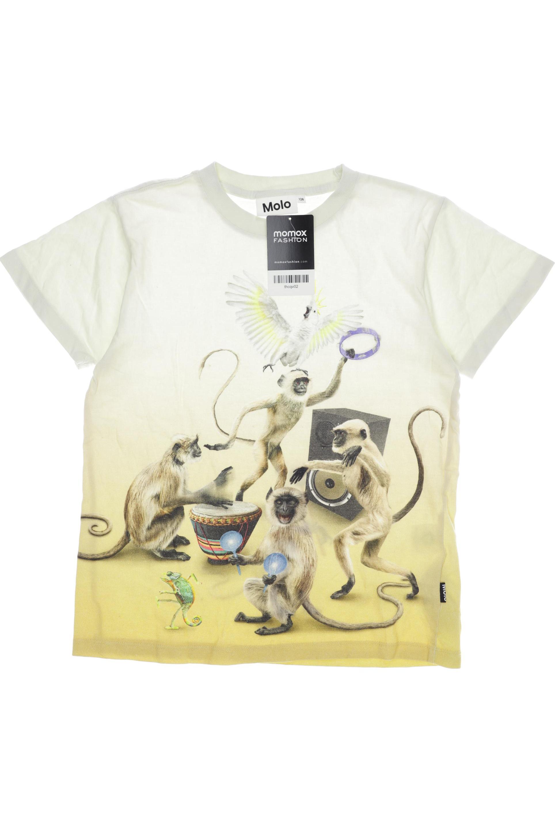 

molo Herren T-Shirt, cremeweiß, Gr. 128