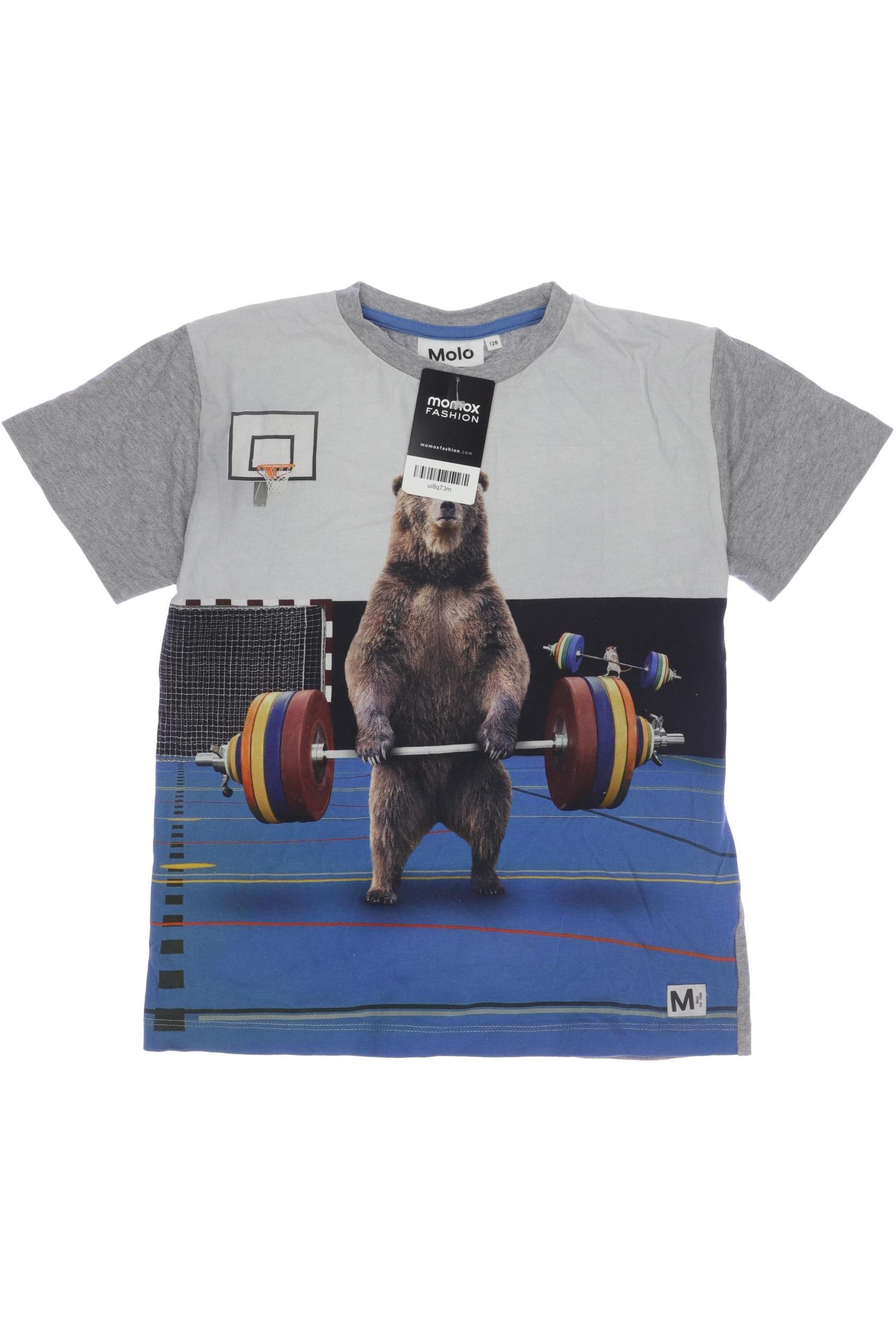 

molo Herren T-Shirt, grau, Gr. 128