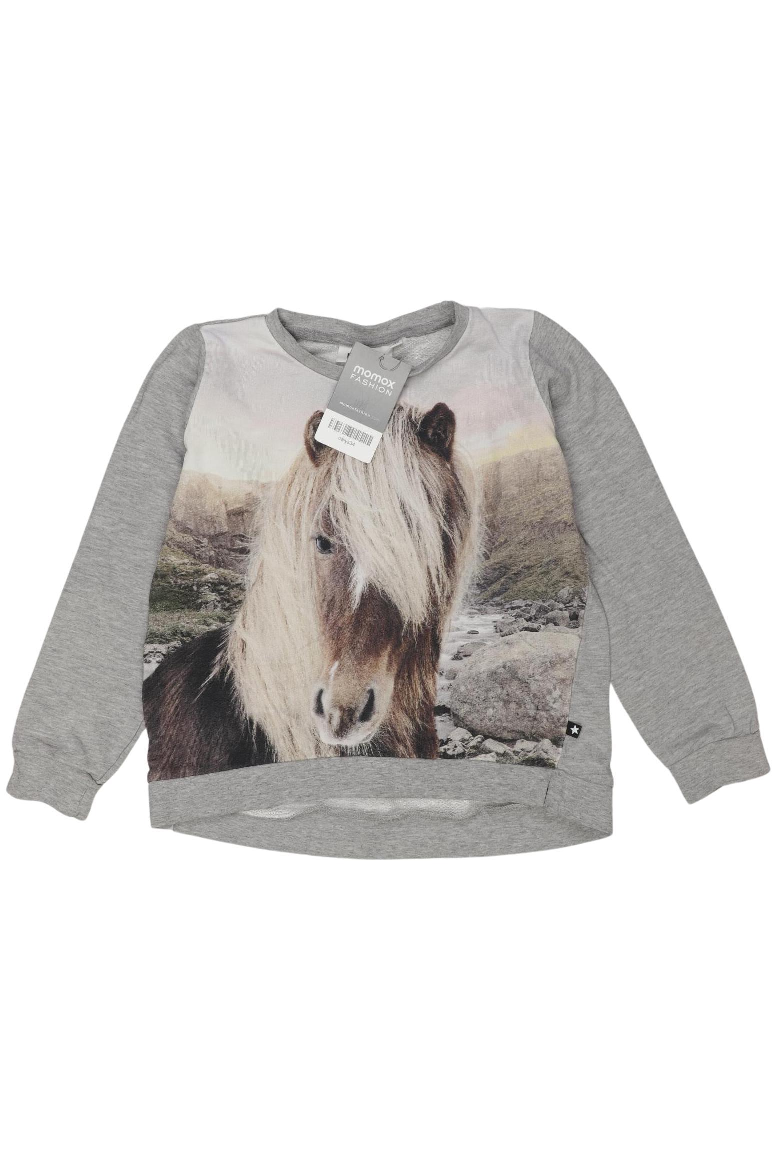 

molo Mädchen Hoodies & Sweater, grau, Gr. 122