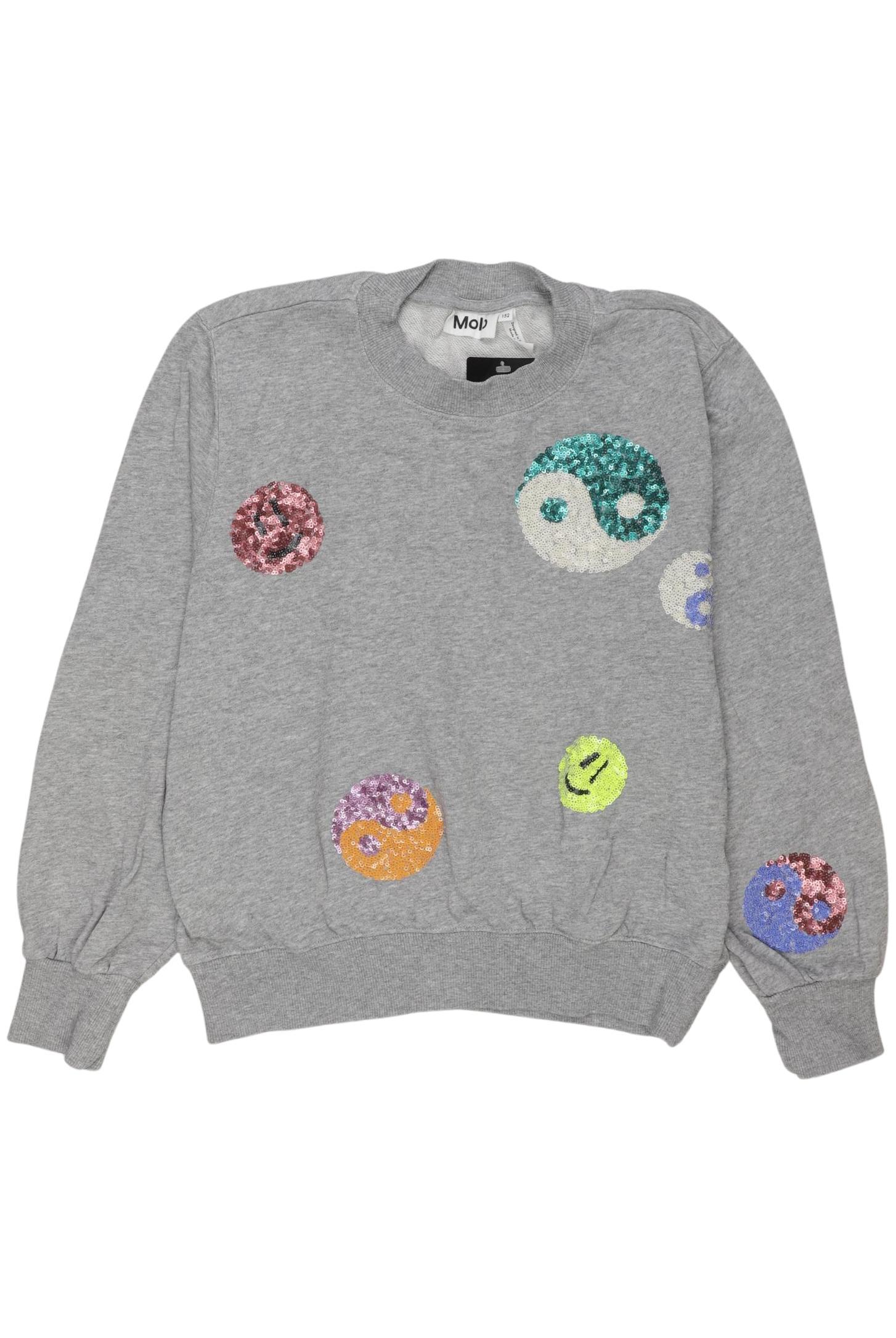 

molo Mädchen Hoodies & Sweater, grau, Gr. 152