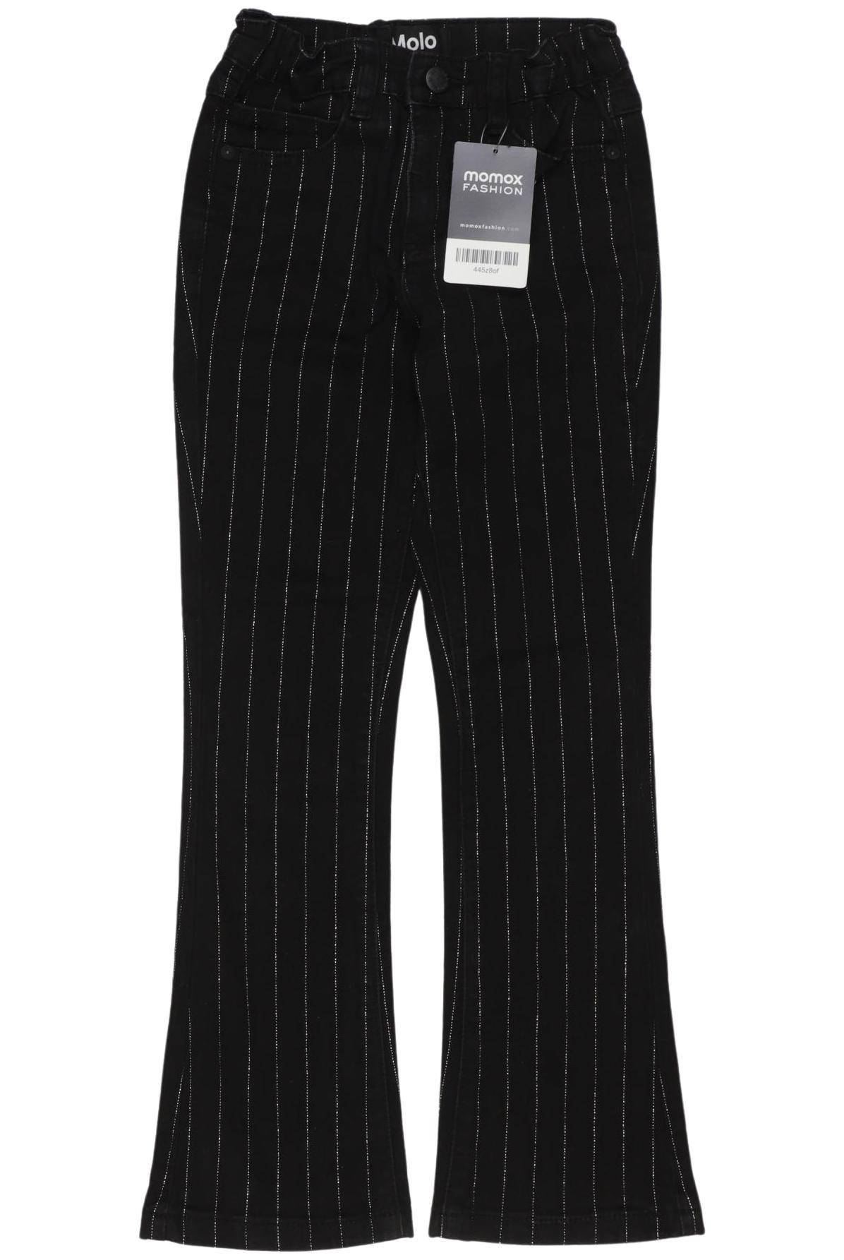 

molo Mädchen Jeans, schwarz, Gr. 128