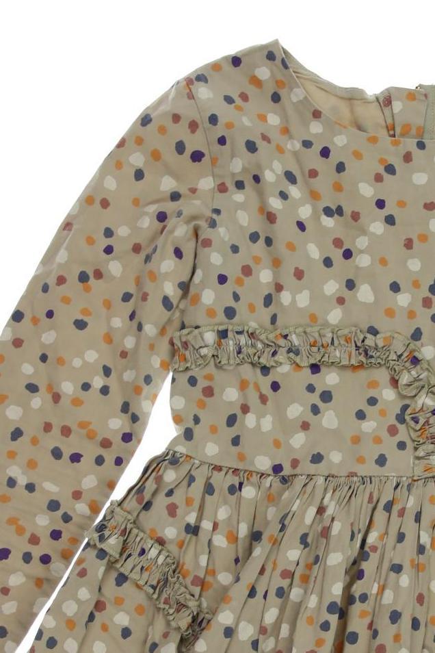 Thumbnail - molo Mädchen Kleid, beige, Gr. 122/128