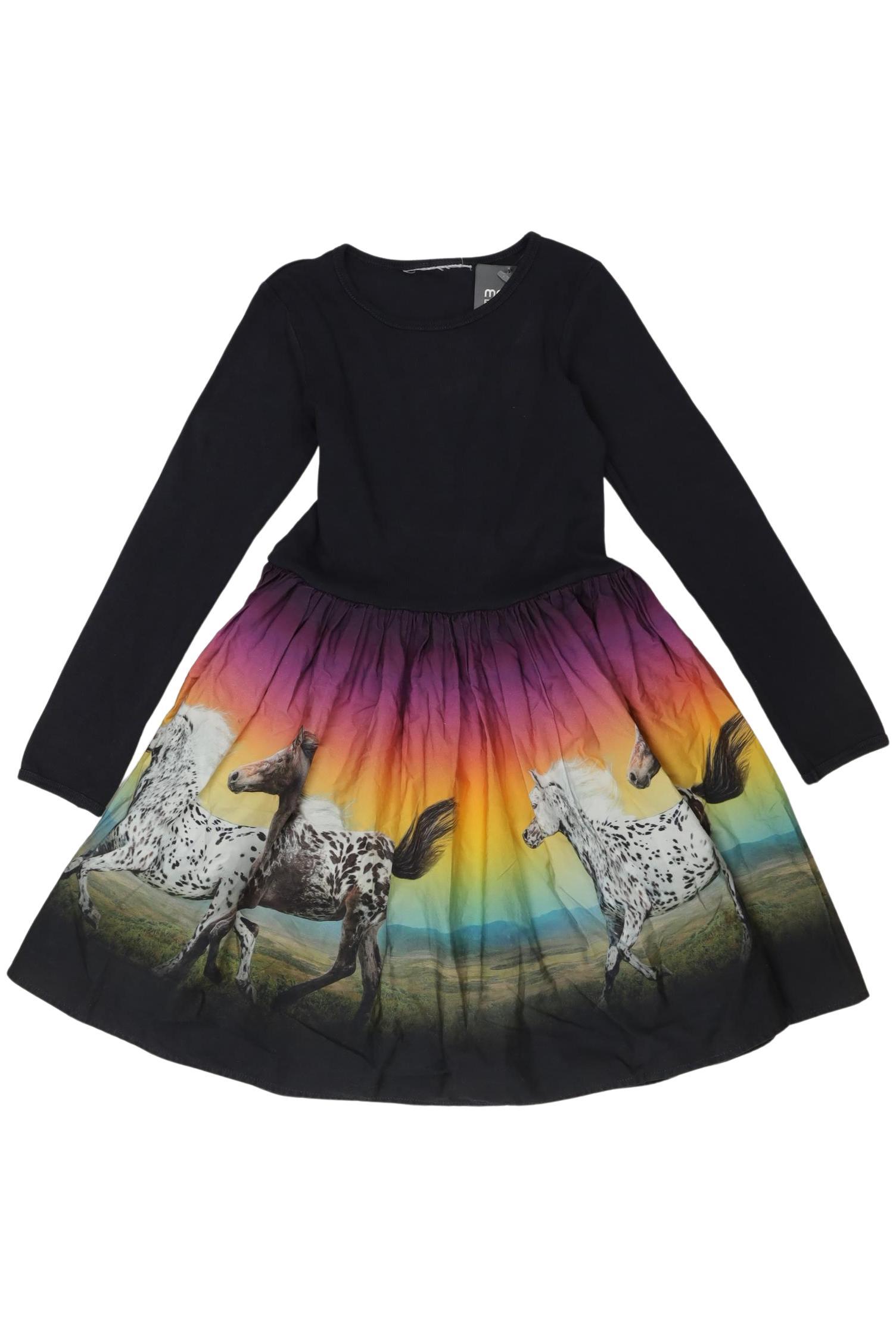 

molo Mädchen Kleid, schwarz, Gr. 104