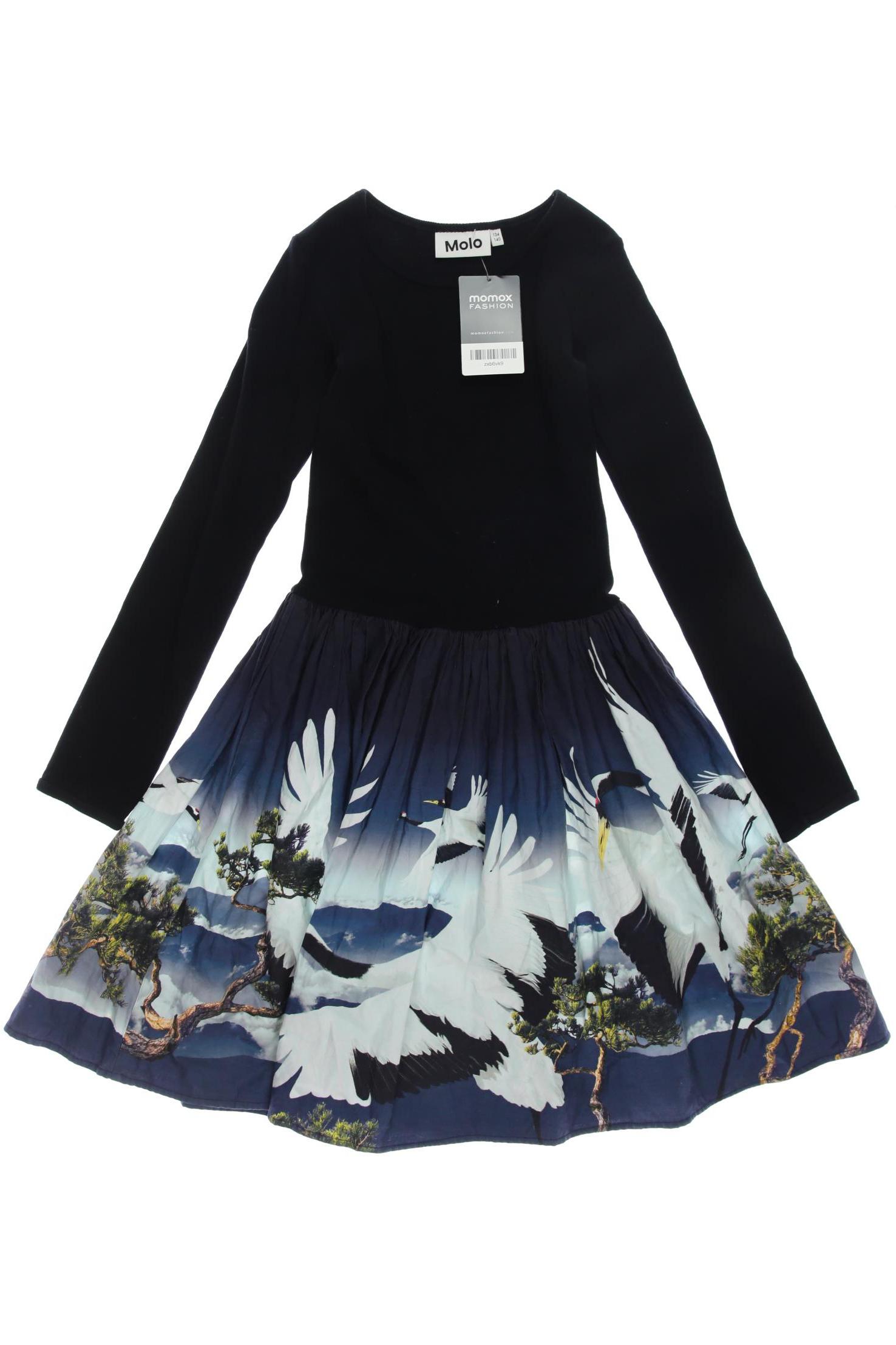 

molo Damen Kleid, schwarz, Gr. 134/140