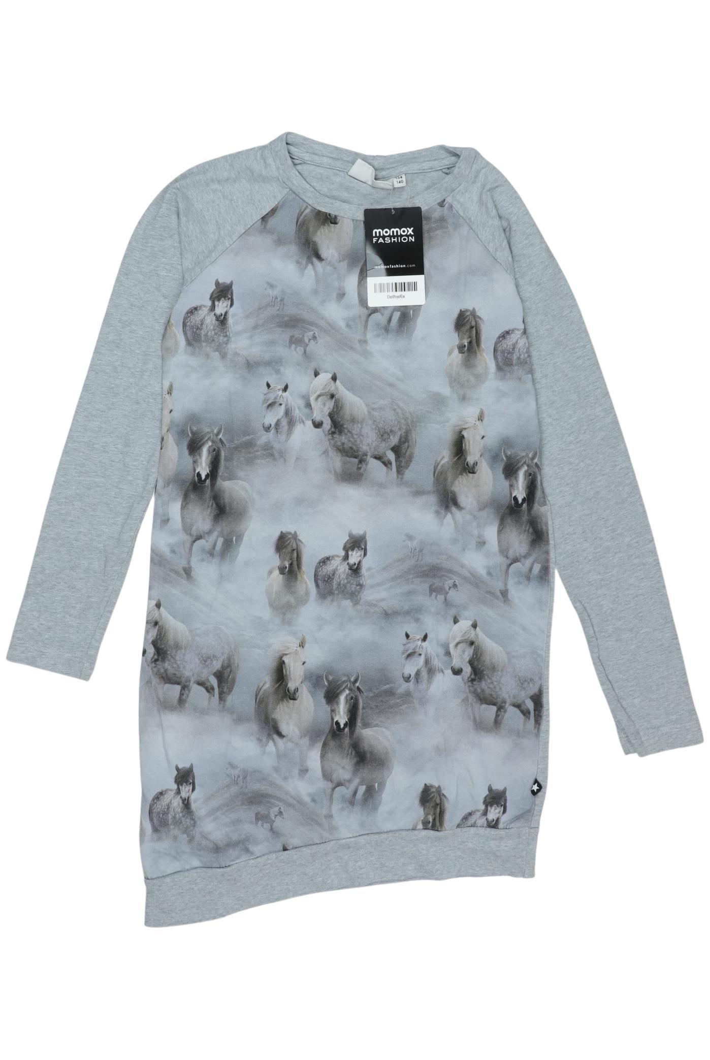 

molo Mädchen Langarmshirt, grau, Gr. 134/140