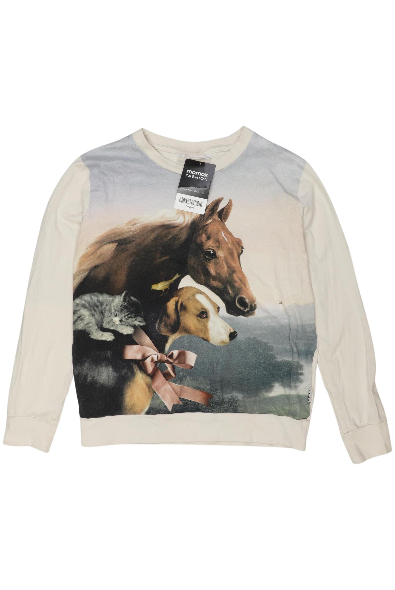 

molo Mädchen Langarmshirt, beige, Gr. 152