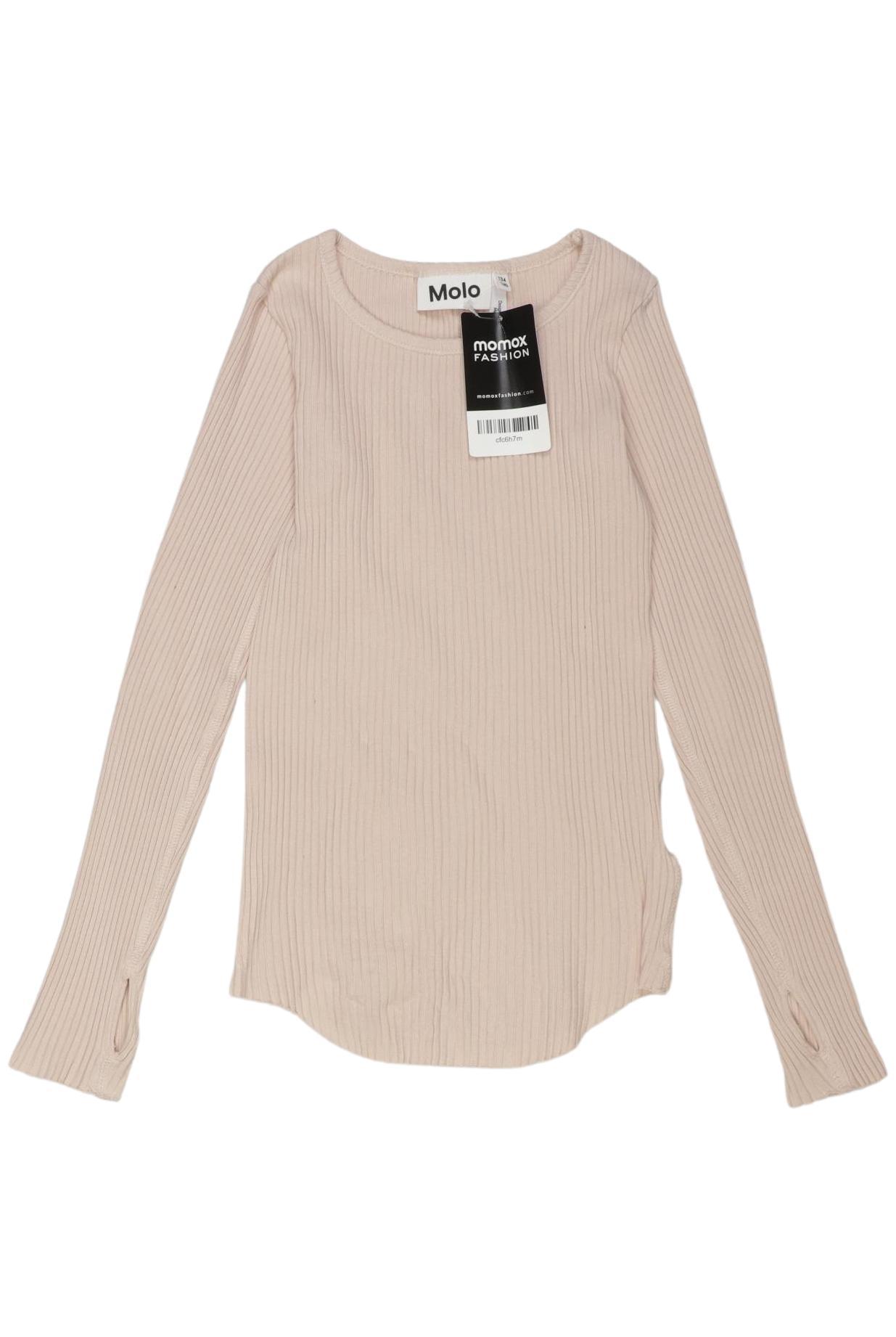 

molo Mädchen Langarmshirt, beige, Gr. 134/140