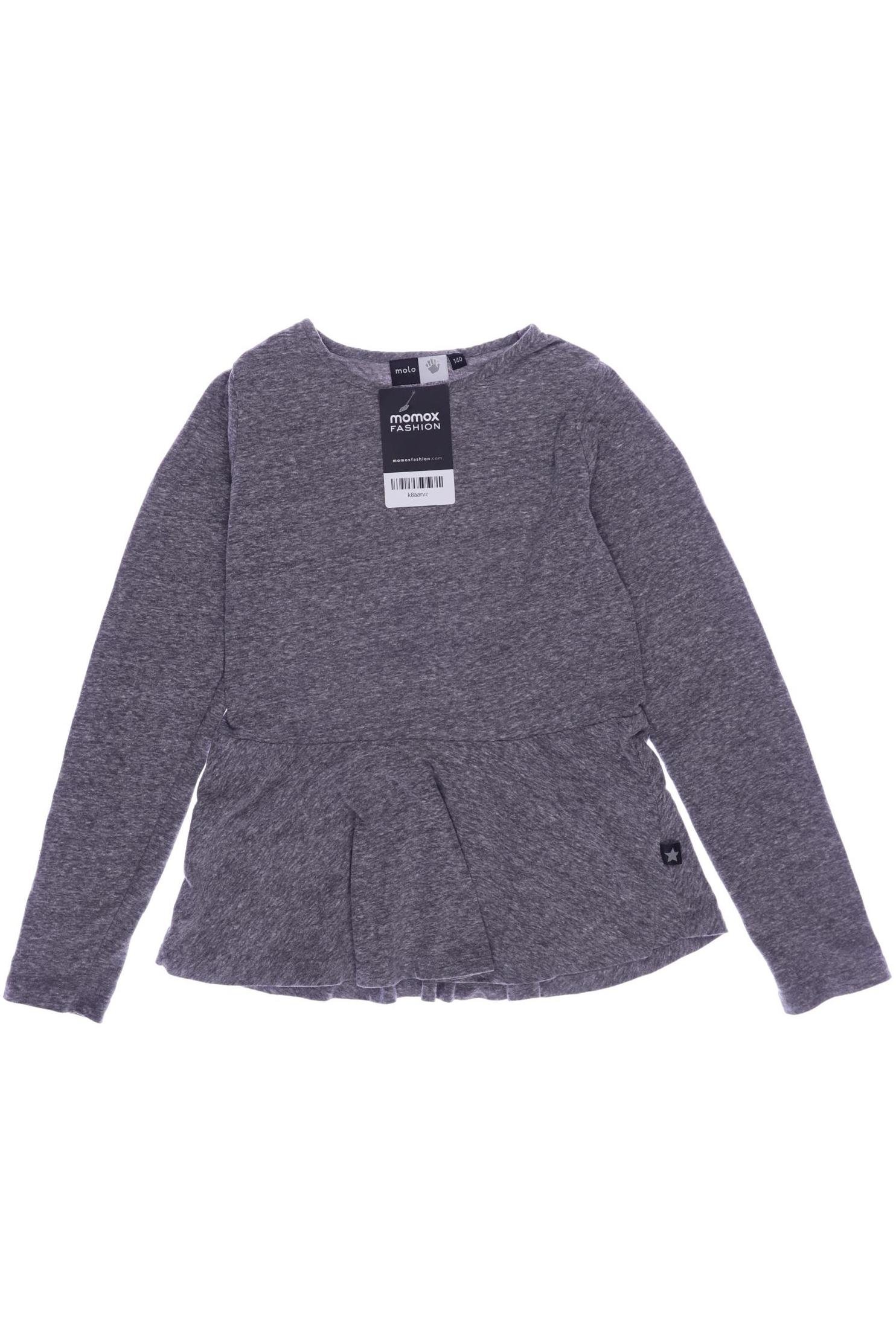 

molo Damen Langarmshirt, grau, Gr. 140