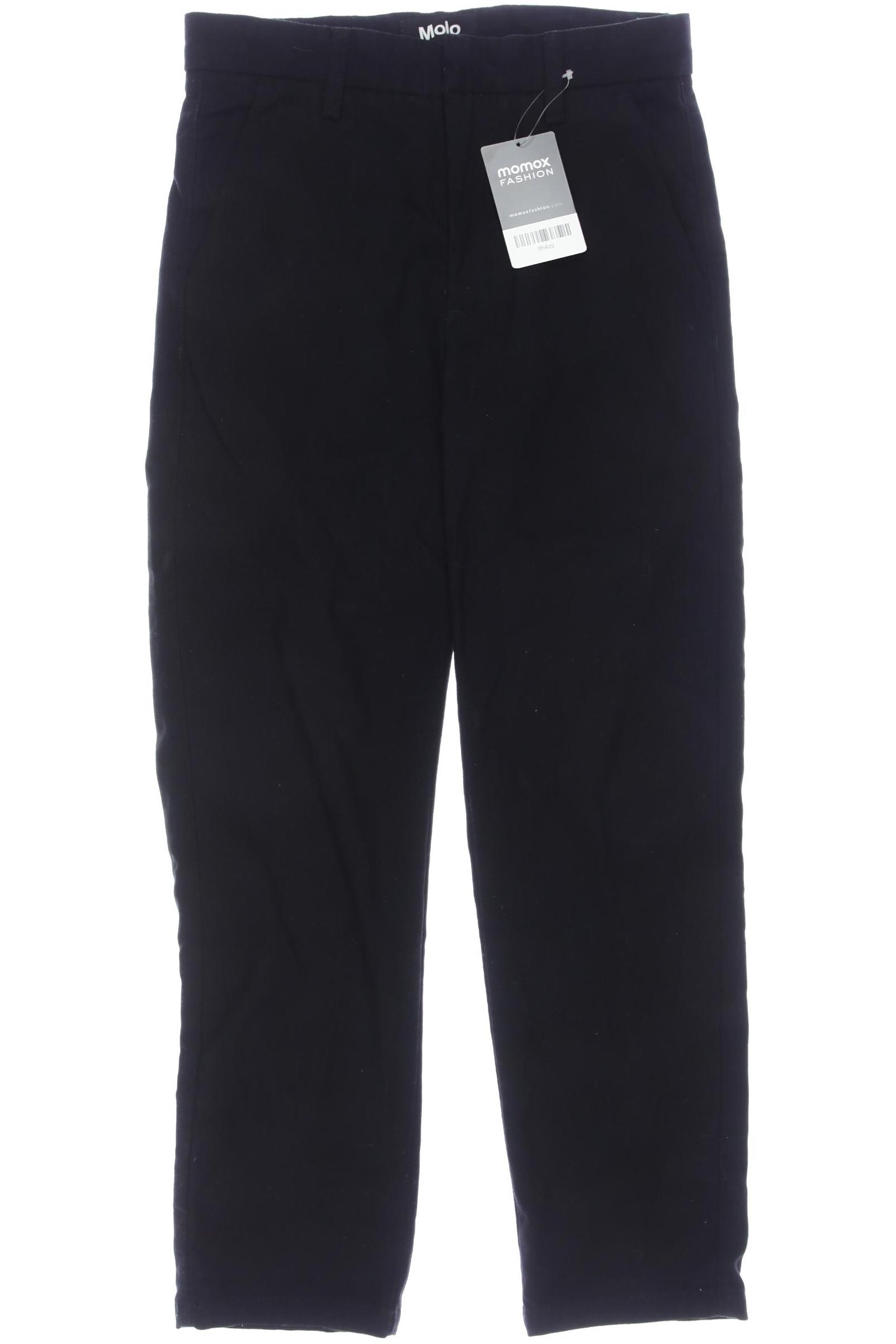 

molo Damen Stoffhose, schwarz, Gr. 146