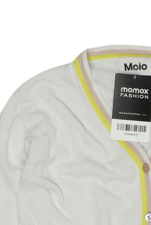 Thumbnail - molo Mädchen Strickjacke, weiß, Gr. 128