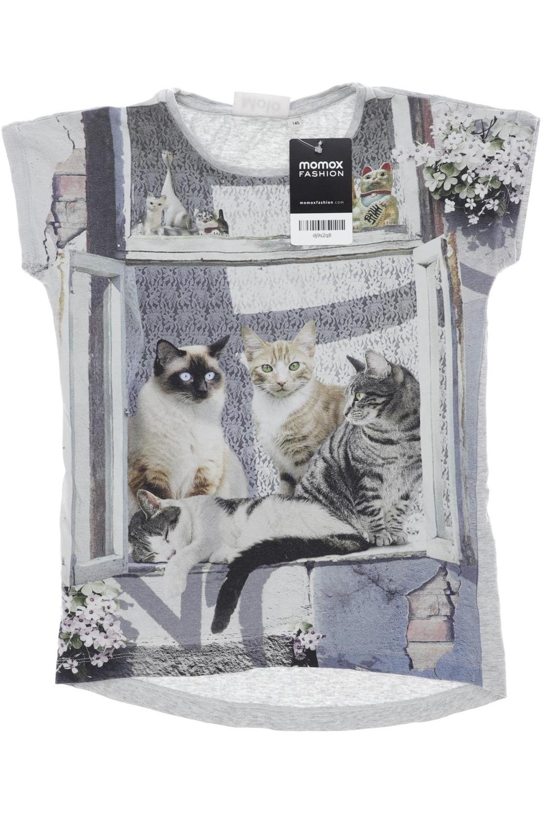 

molo Damen T-Shirt, grau, Gr. 140