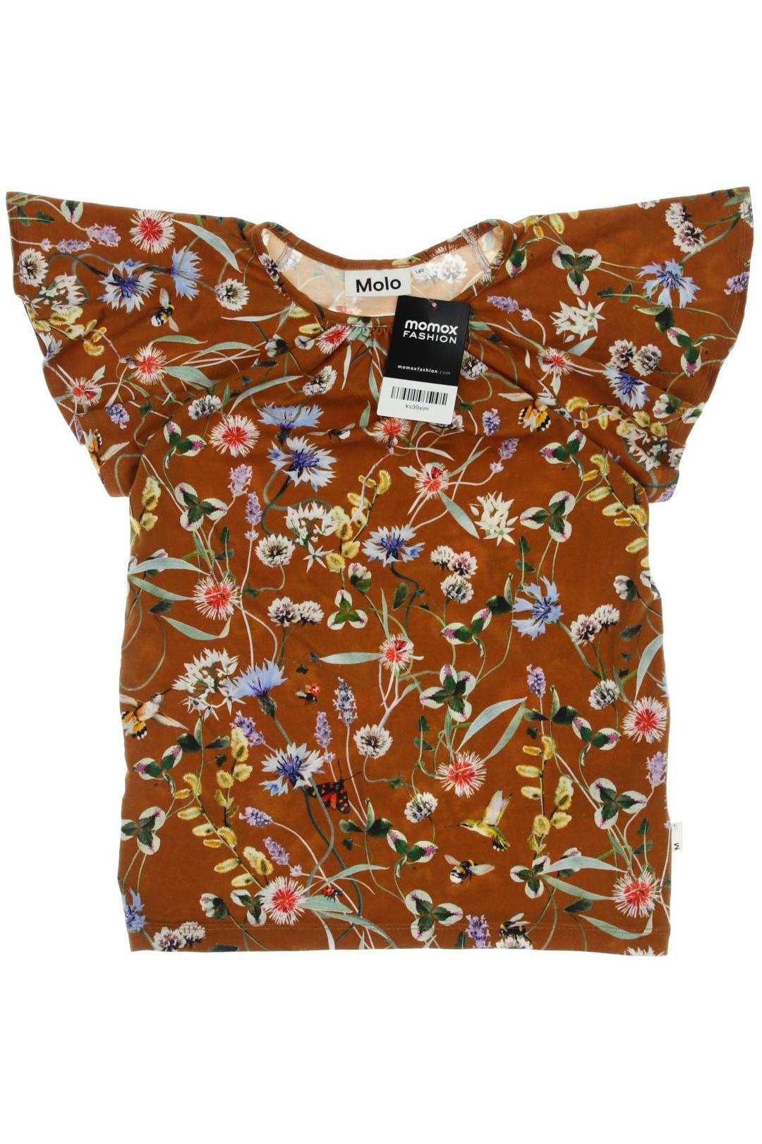 

molo Damen T-Shirt, braun, Gr. 140