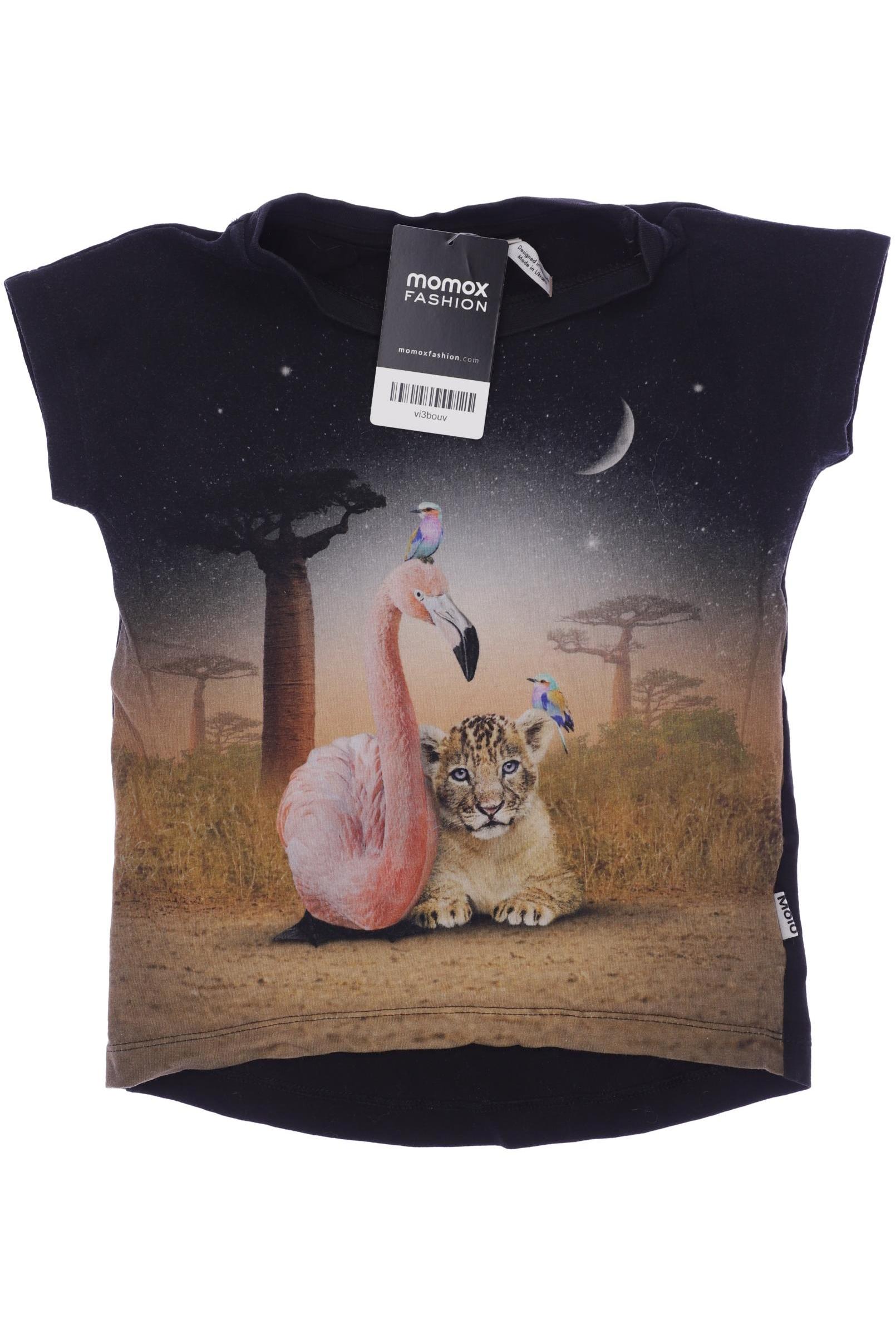 

molo Damen T-Shirt, schwarz, Gr. 110