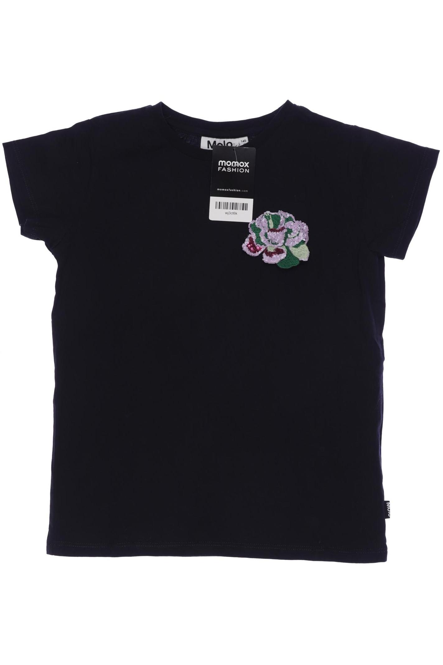 

molo Damen T-Shirt, schwarz, Gr. 140