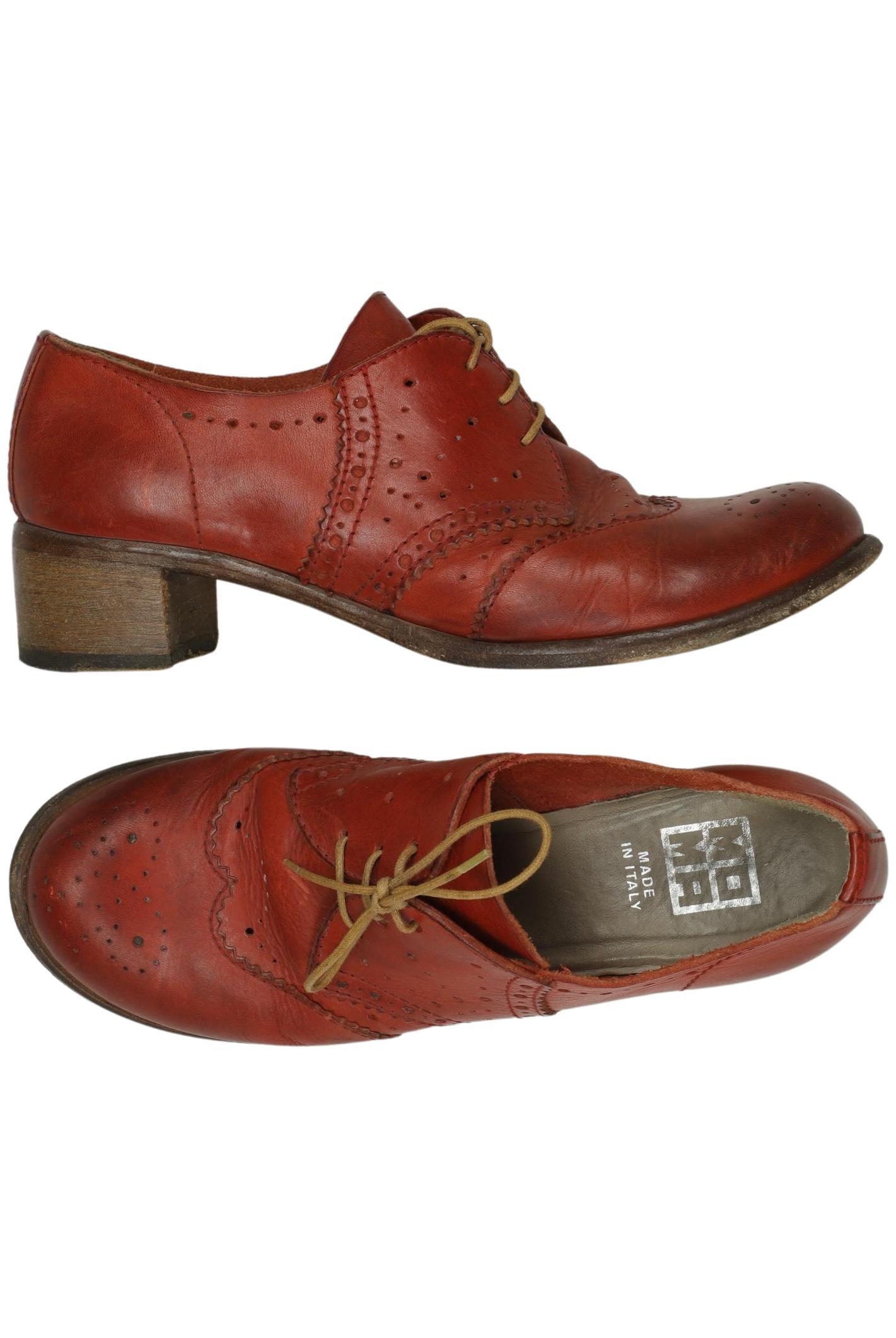 

Moma Damen Halbschuh, rot, Gr. 37