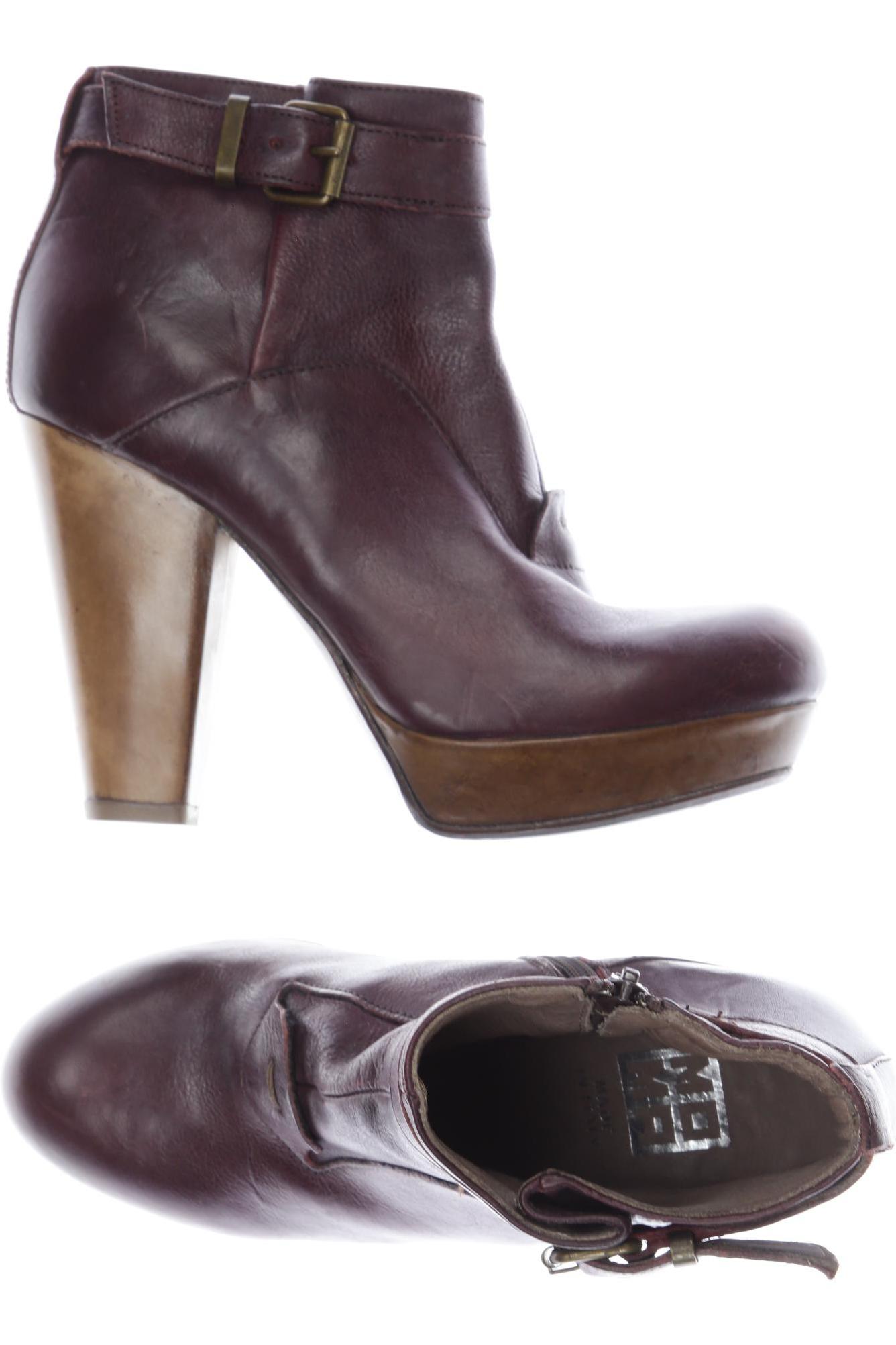 

Moma Damen Stiefelette, bordeaux, Gr. 37.5