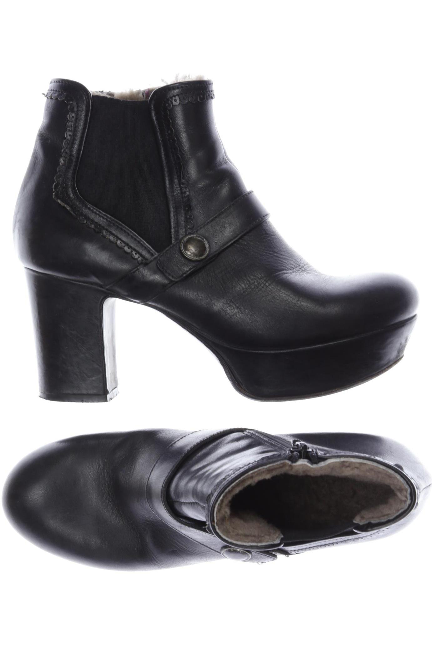 Thumbnail - Moma Damen Stiefelette, schwarz, Gr. 38