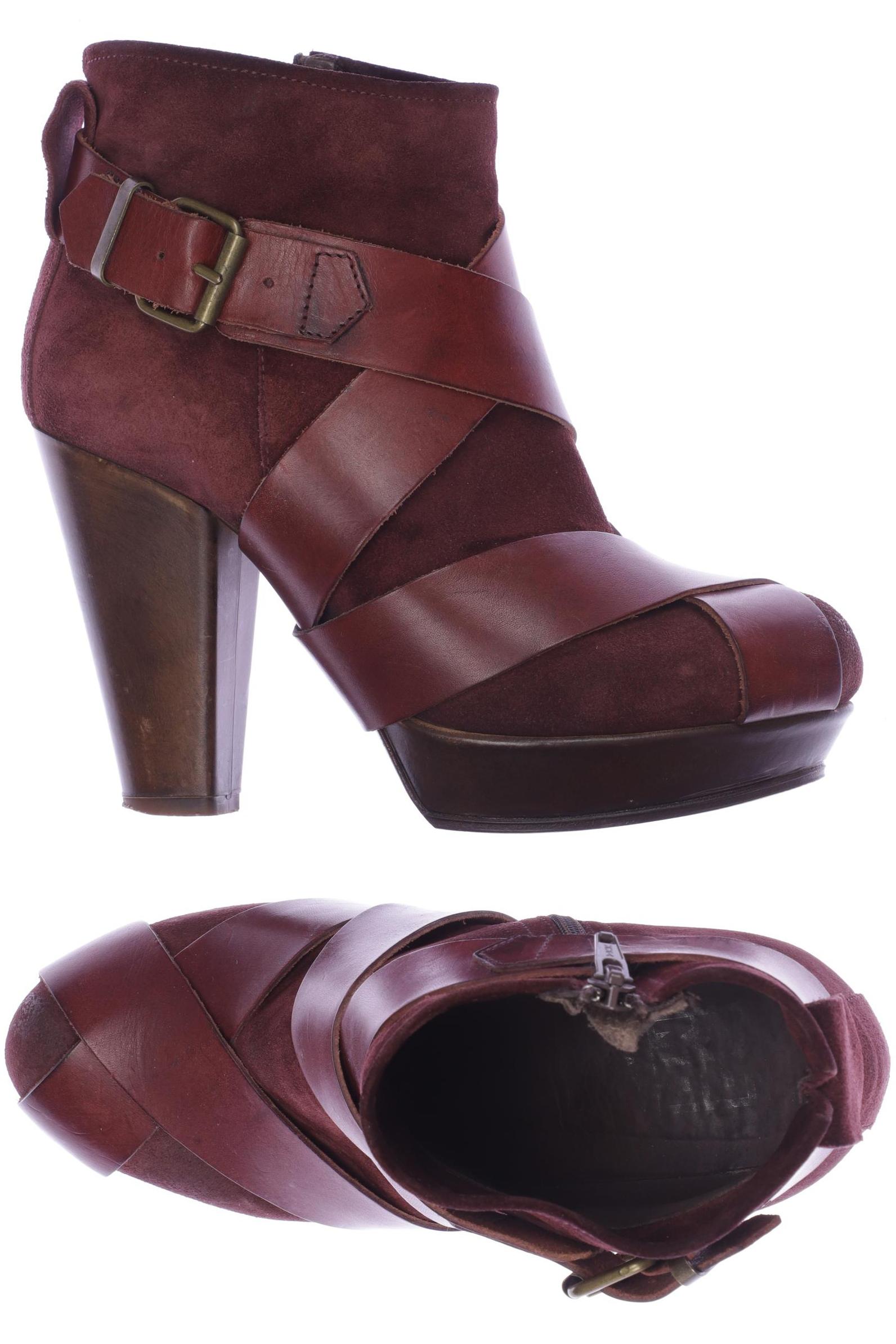 

Moma Damen Stiefelette, bordeaux, Gr. 38