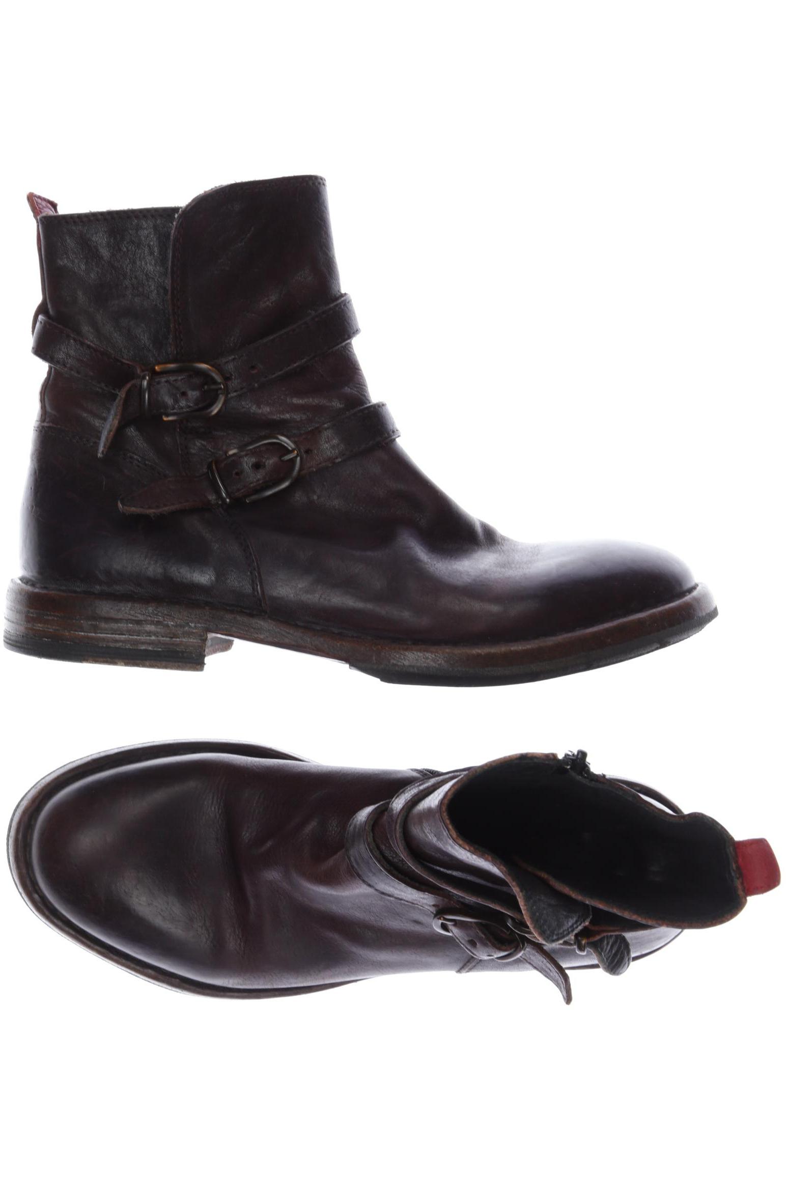 

Moma Damen Stiefelette, bordeaux, Gr. 36.5