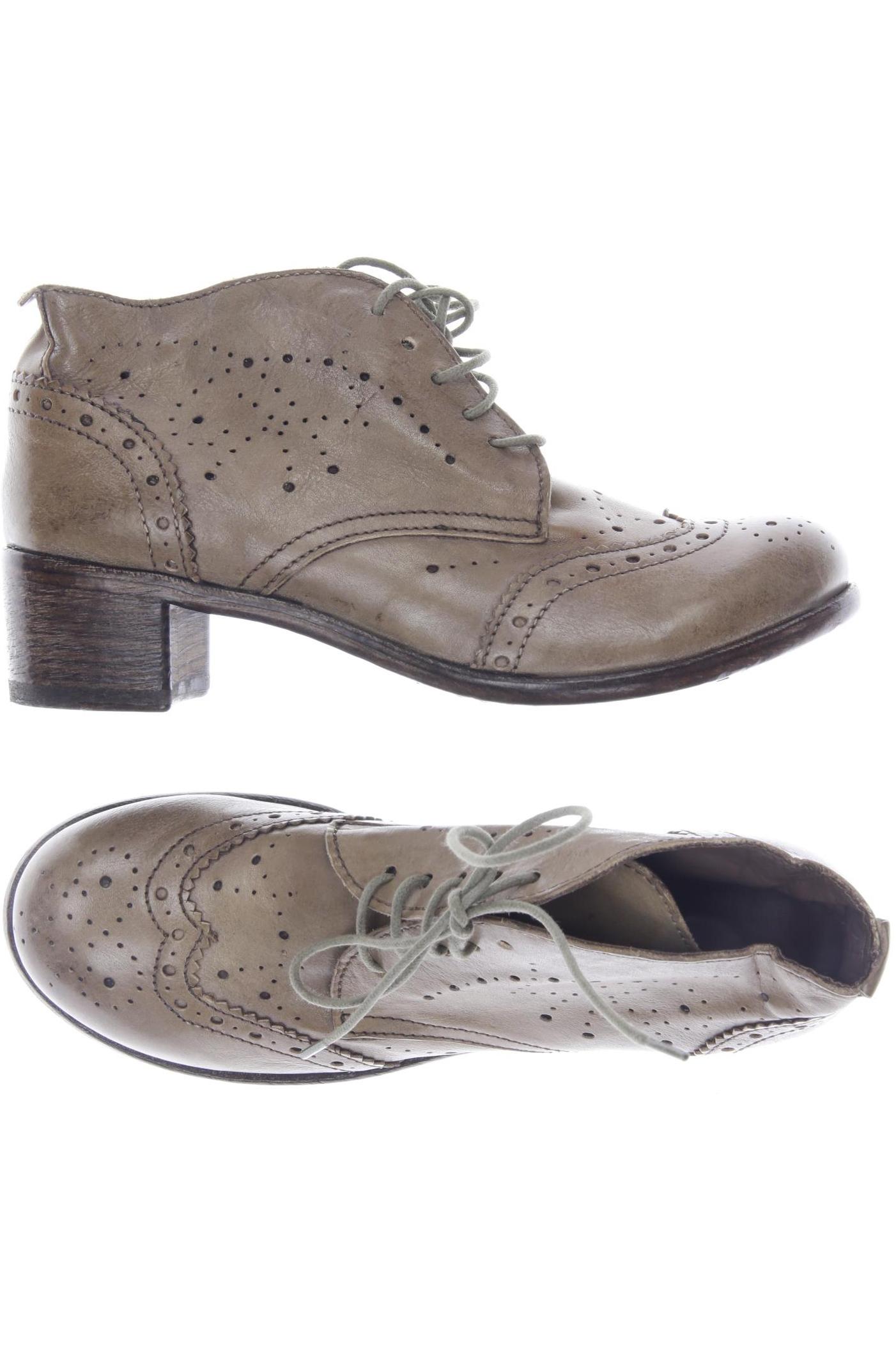 

Moma Damen Stiefelette, beige, Gr. 36