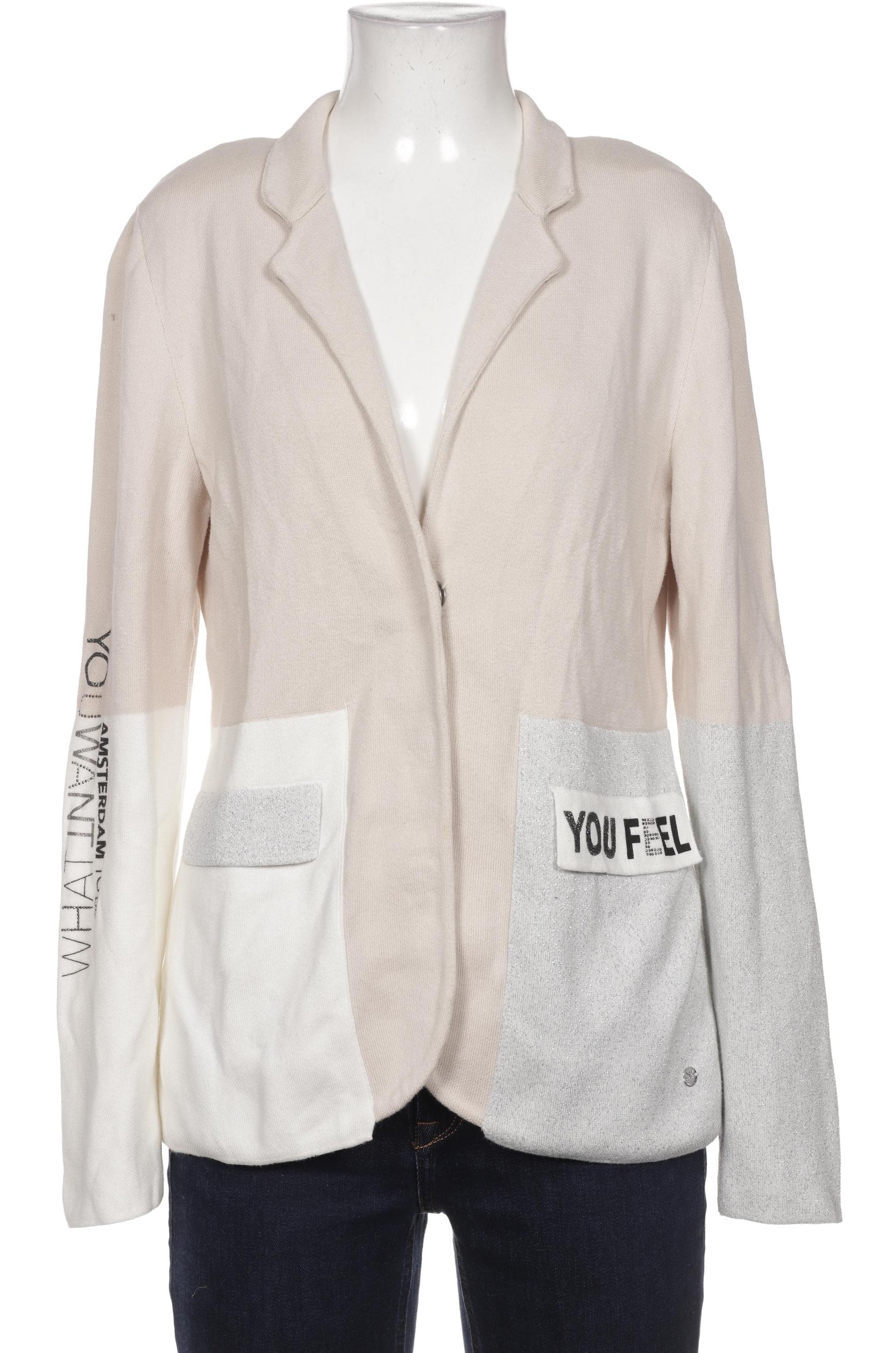 

monari Damen Blazer, cremeweiß, Gr. 38