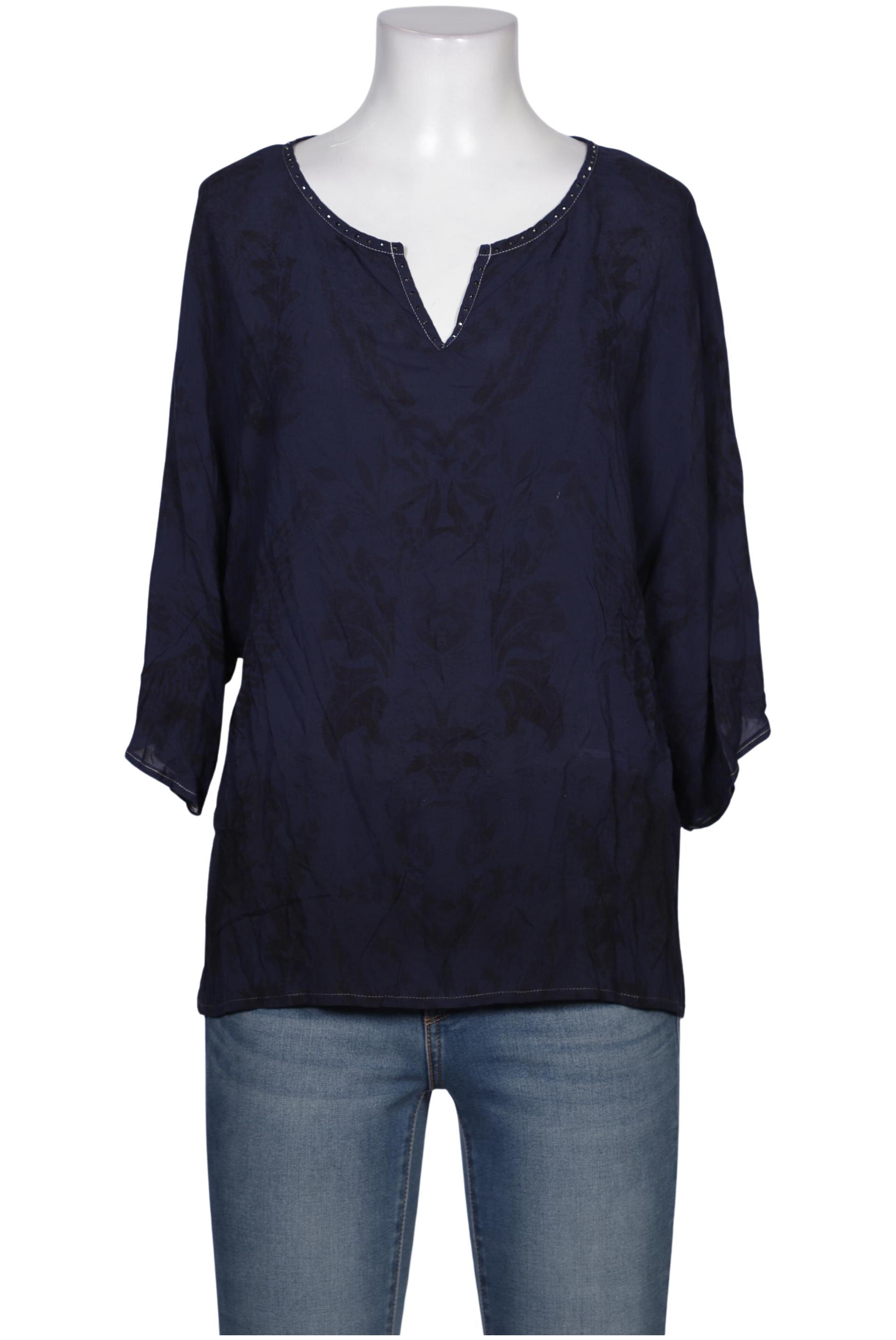 

monari Damen Bluse, marineblau, Gr. 44