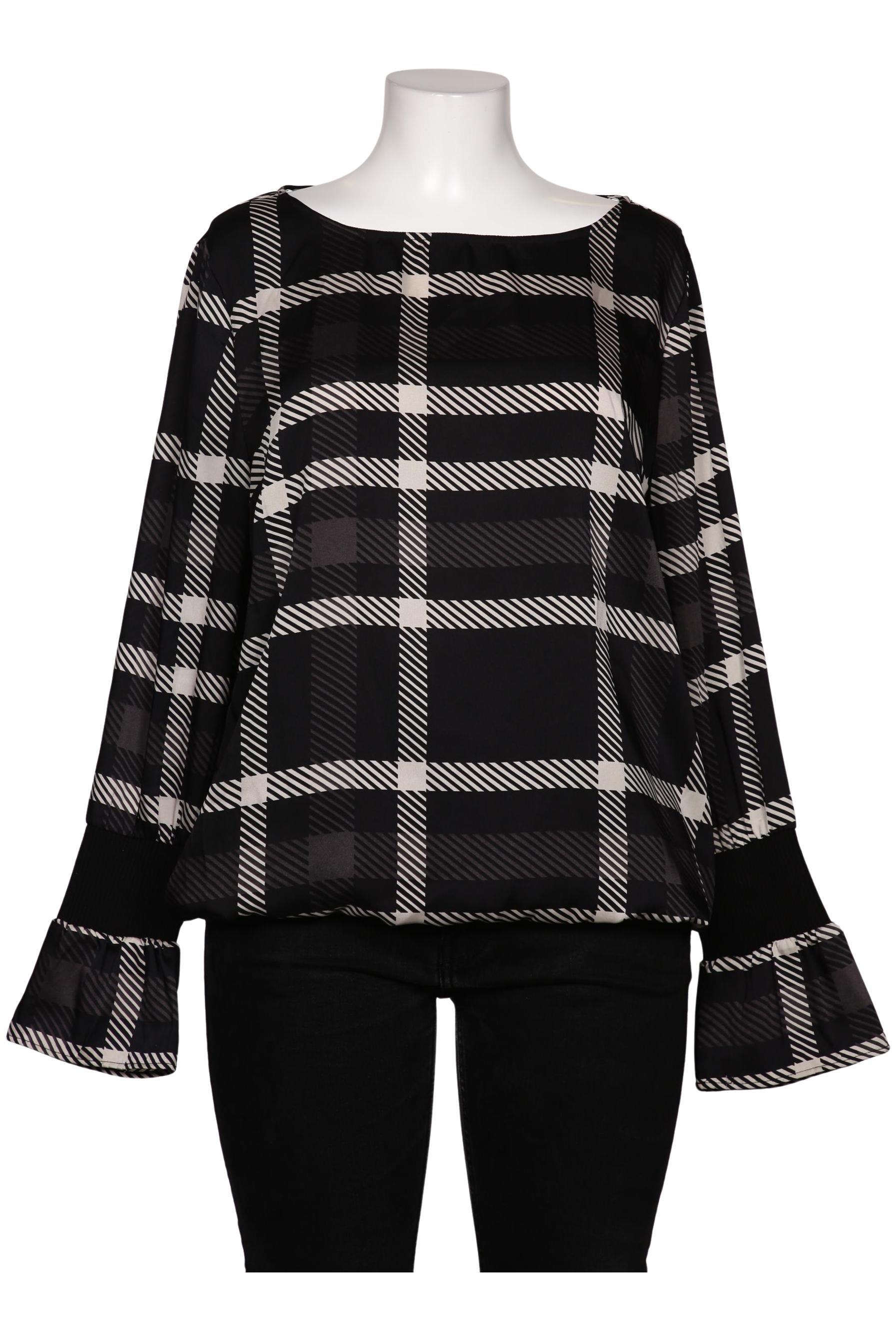 

monari Damen Bluse, schwarz, Gr. 46