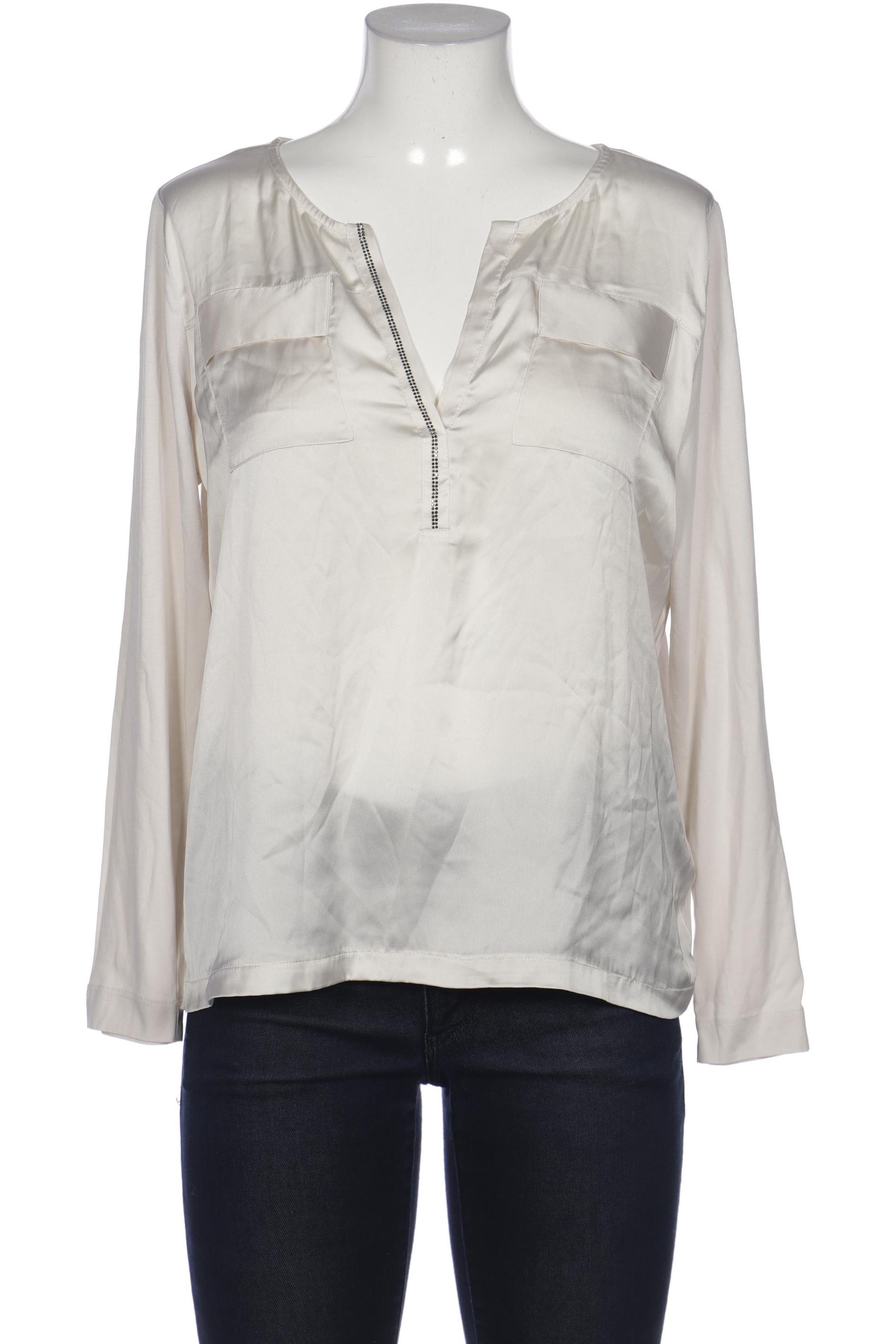 

monari Damen Bluse, cremeweiß