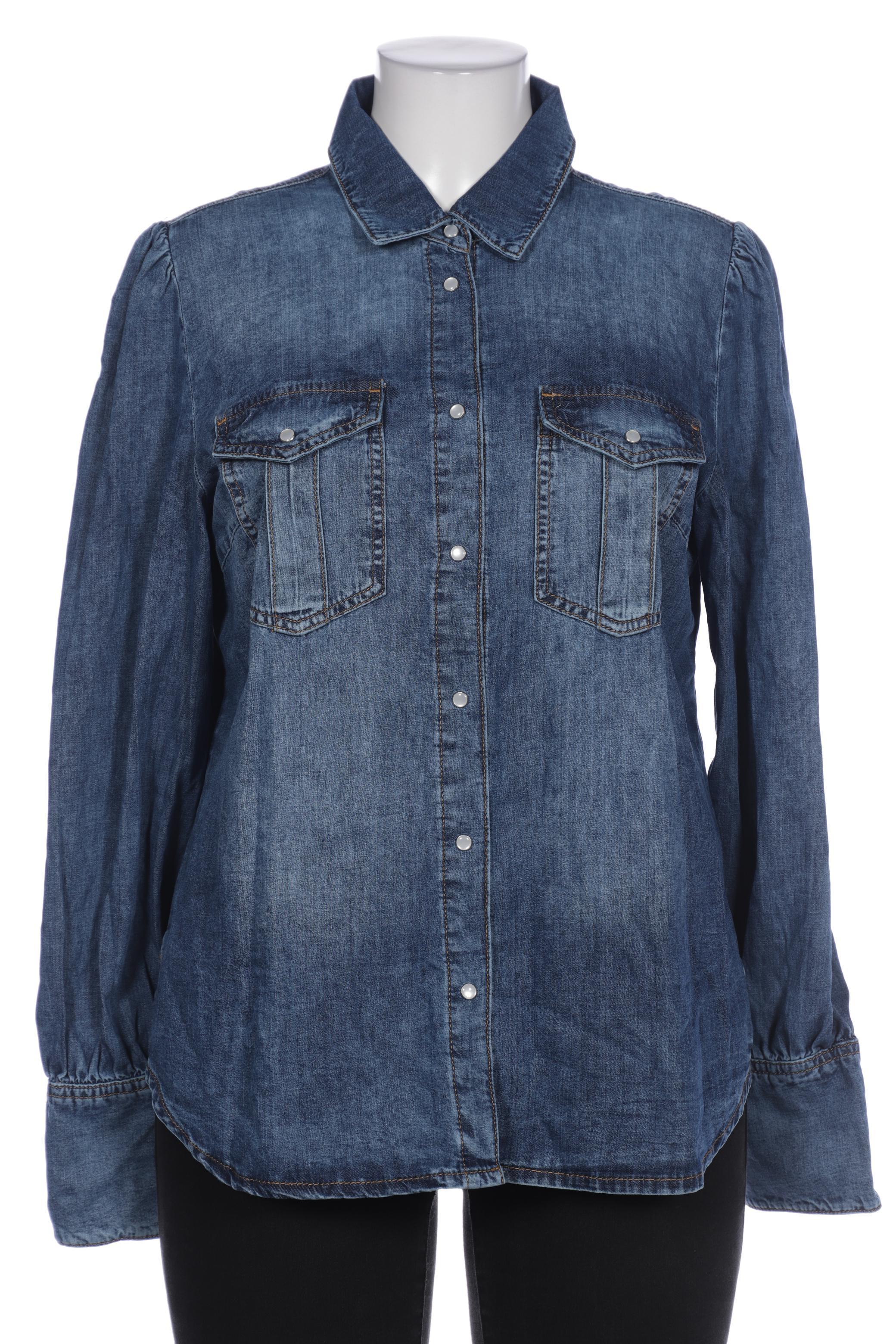 

monari Damen Bluse, blau, Gr. 42