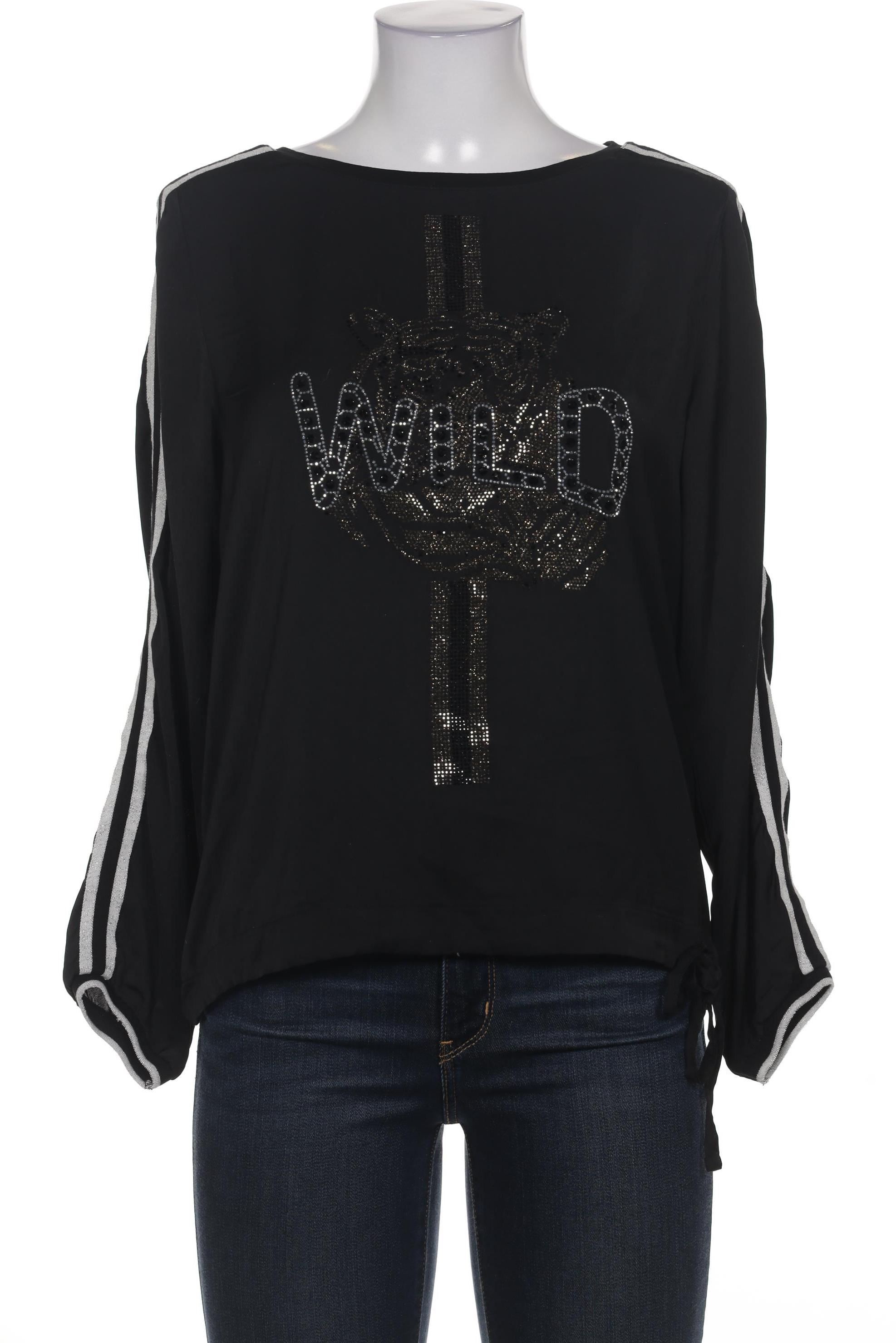 

monari Damen Bluse, schwarz, Gr. 38