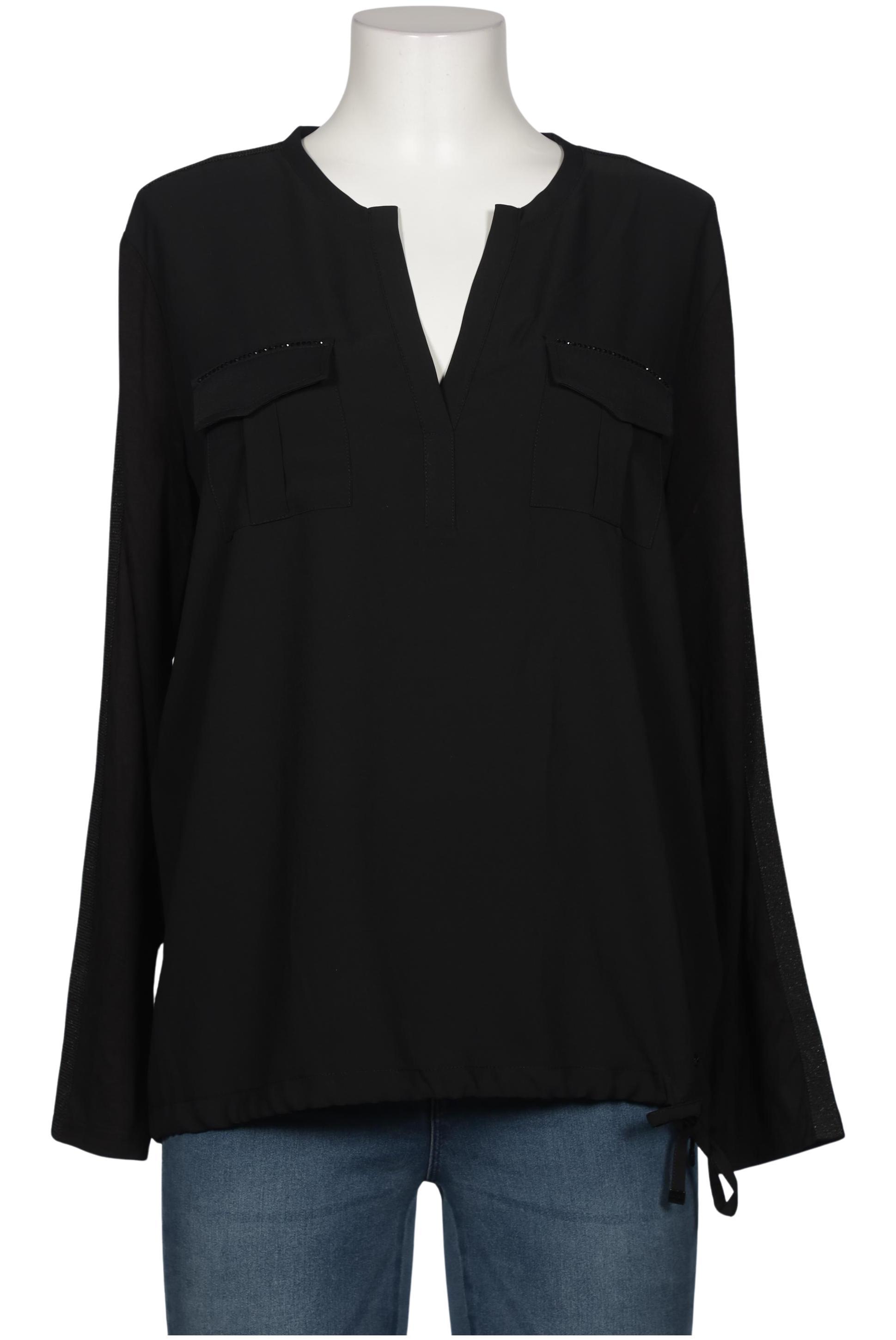 

monari Damen Bluse, schwarz, Gr. 42