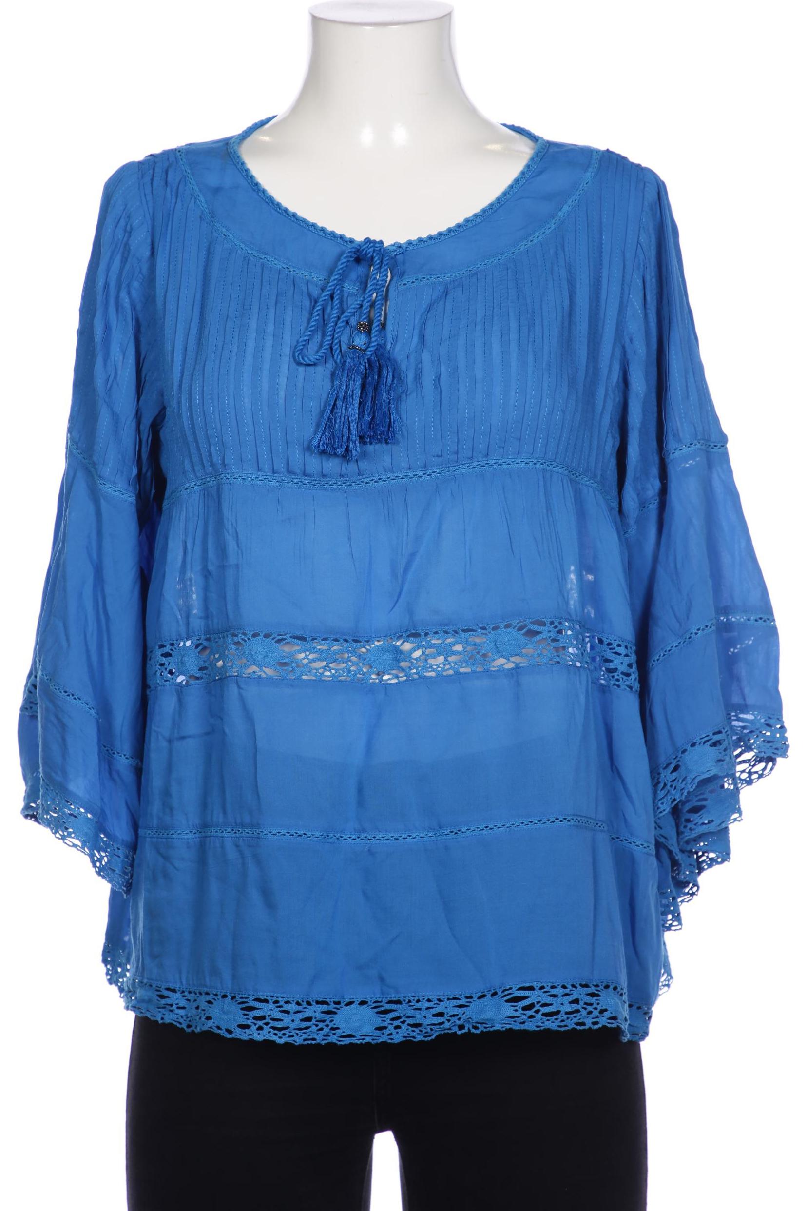 

monari Damen Bluse, blau, Gr. 38