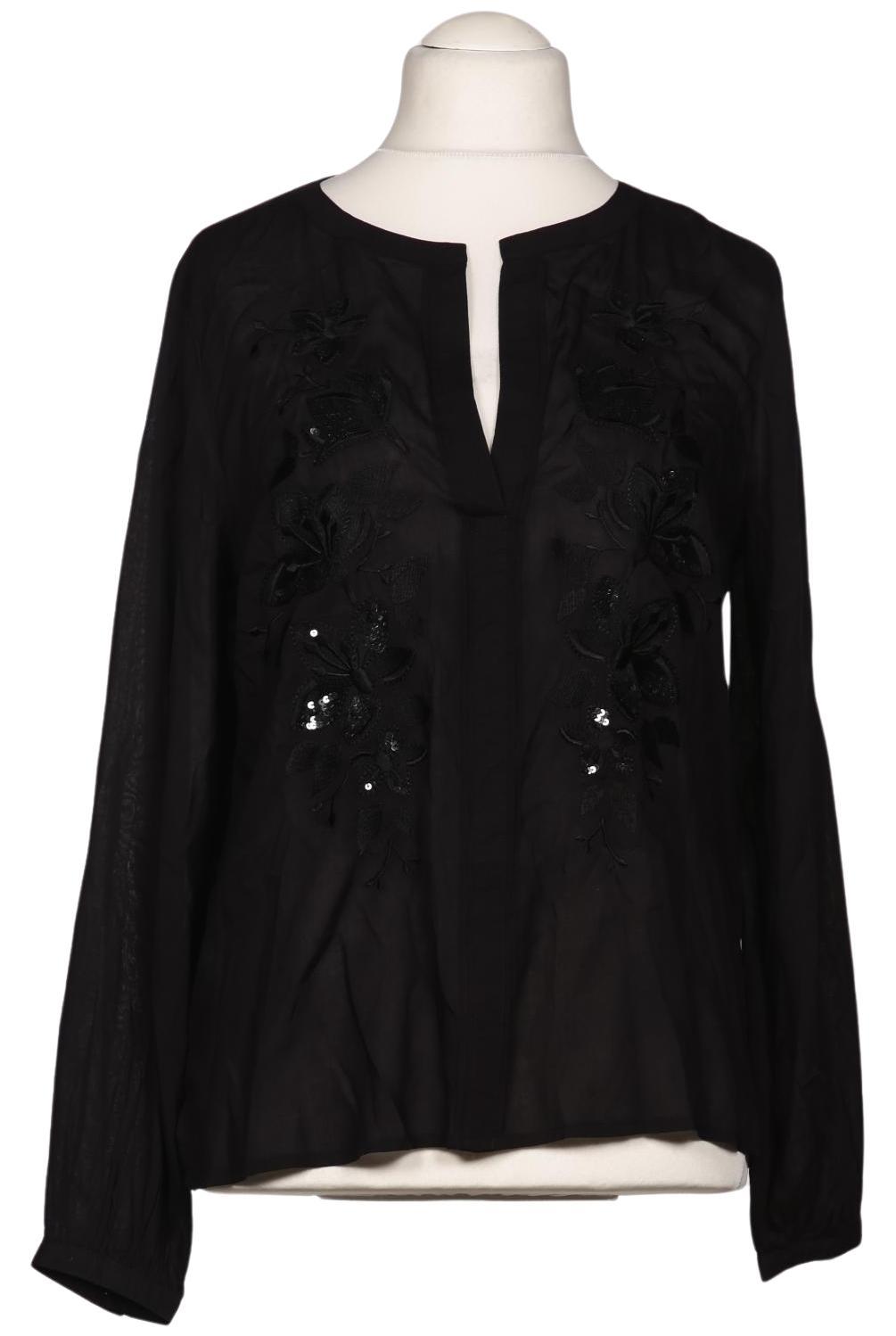 

monari Damen Bluse, schwarz, Gr. 38