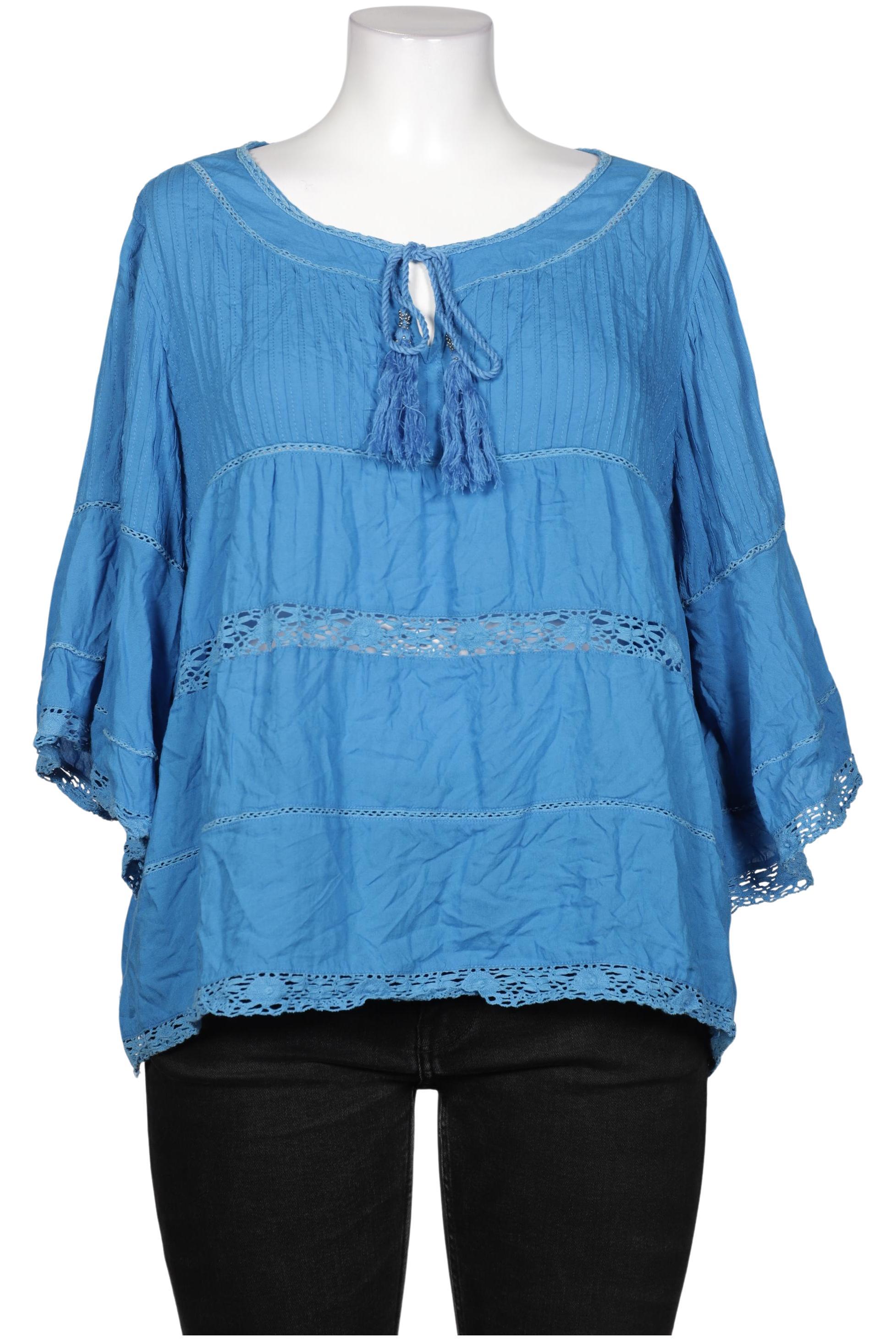 

monari Damen Bluse, blau, Gr. 46